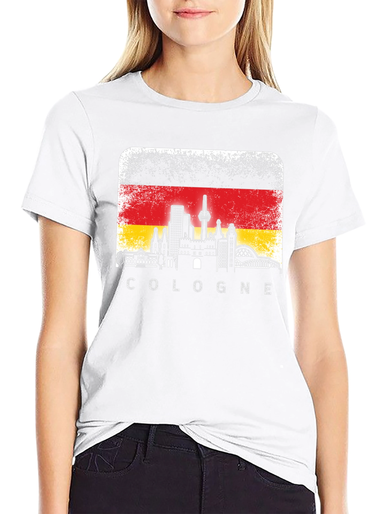 Cologne Skyline T-Shirt - Germany Souvenir Tee