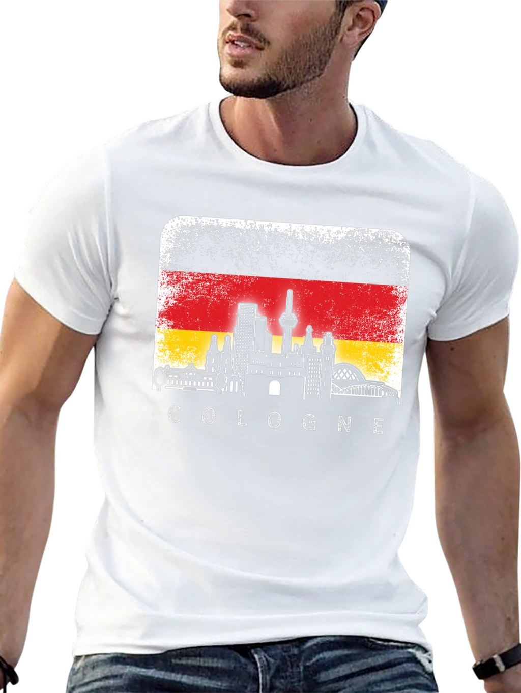 Cologne Skyline T-Shirt - Germany Souvenir Tee