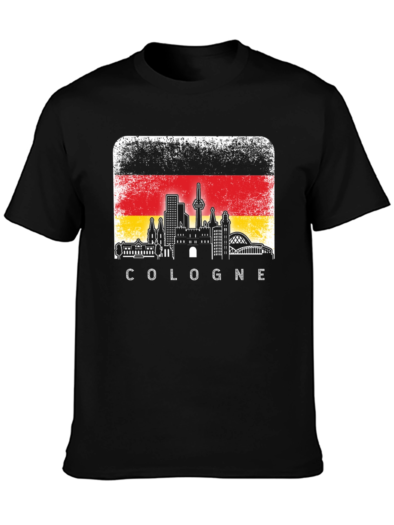 Cologne Skyline T-Shirt - Germany Souvenir Tee