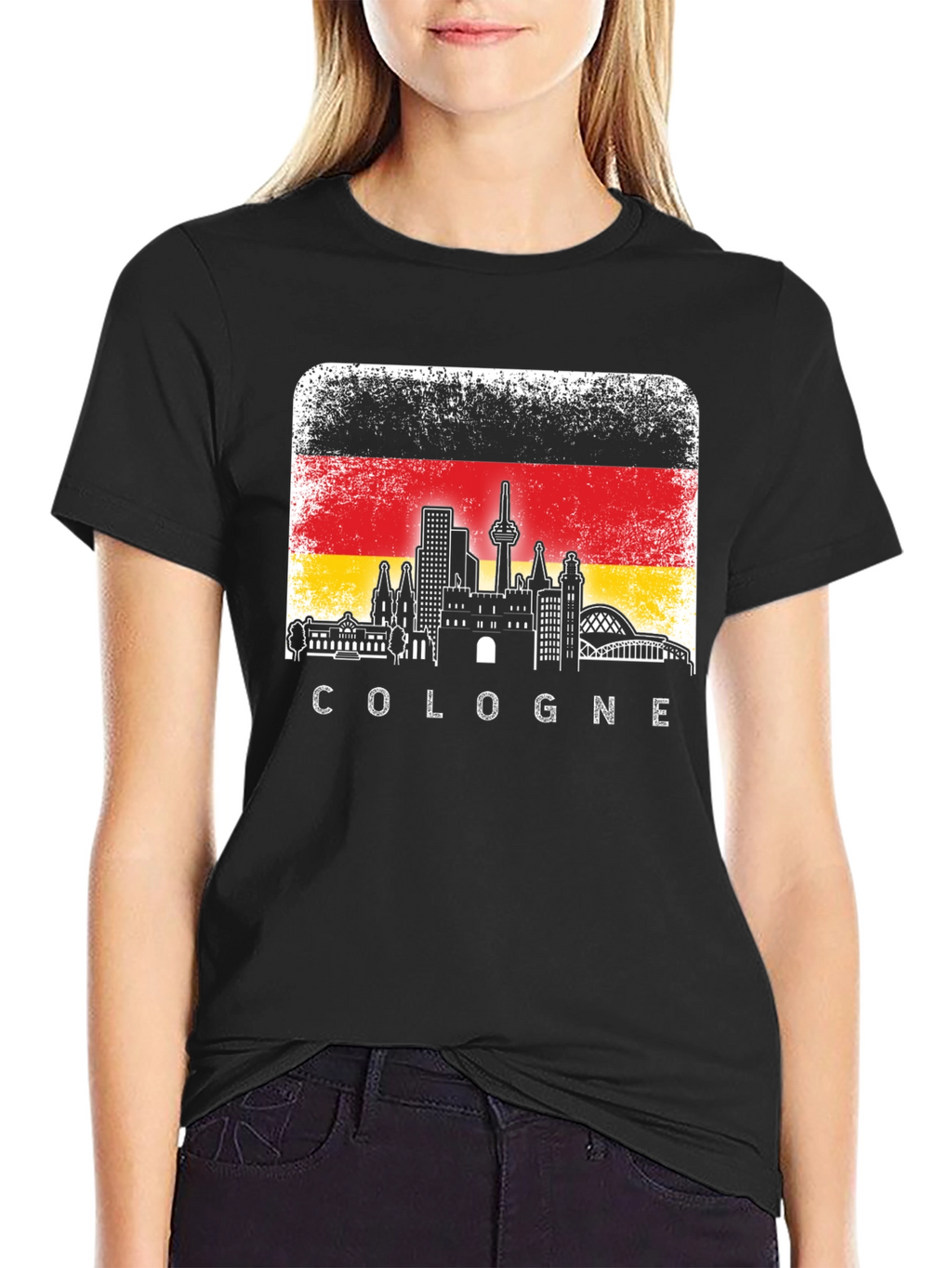 Cologne Skyline T-Shirt - Germany Souvenir Tee
