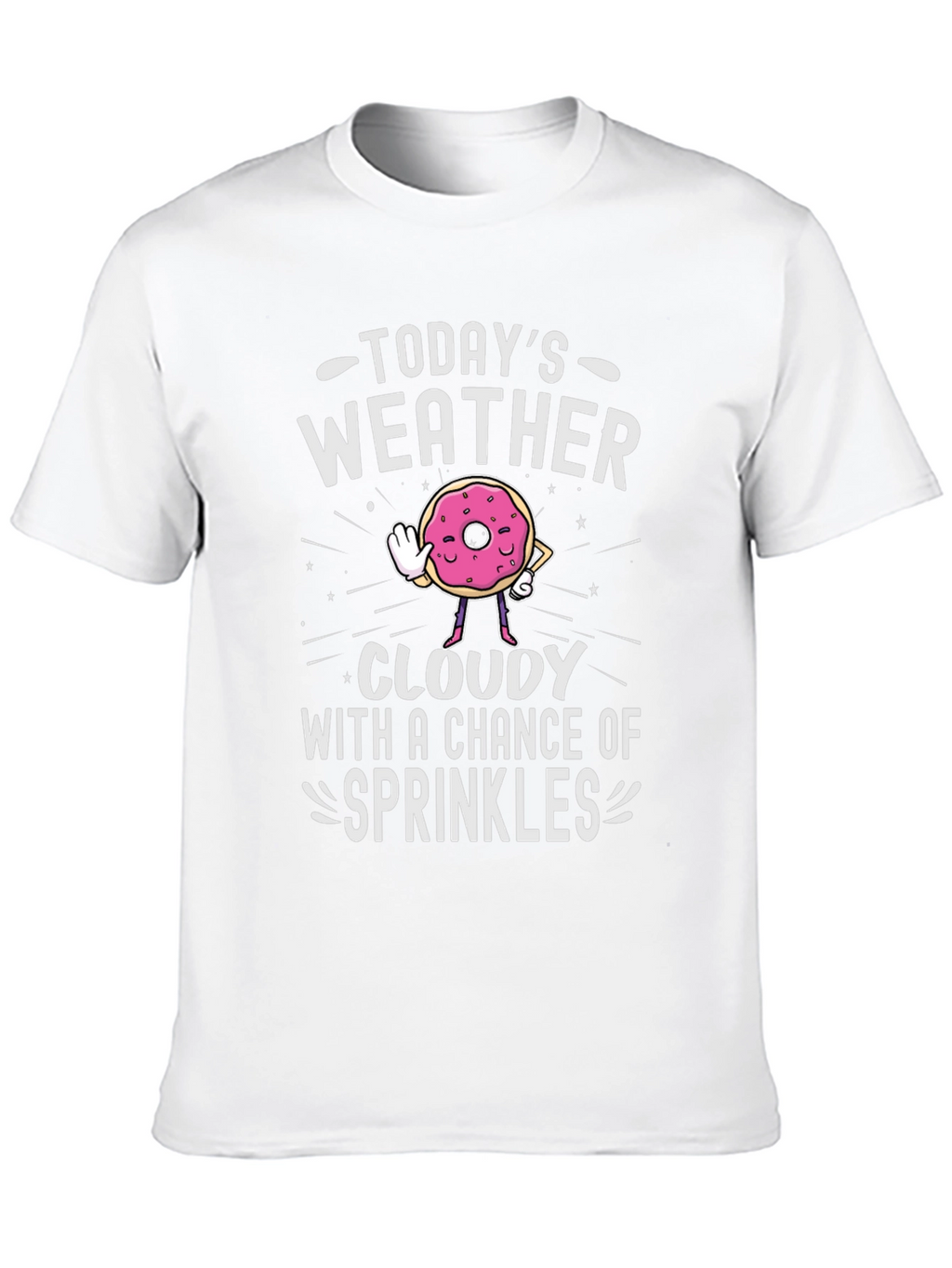 Todays Weather Donut Graphic Tee