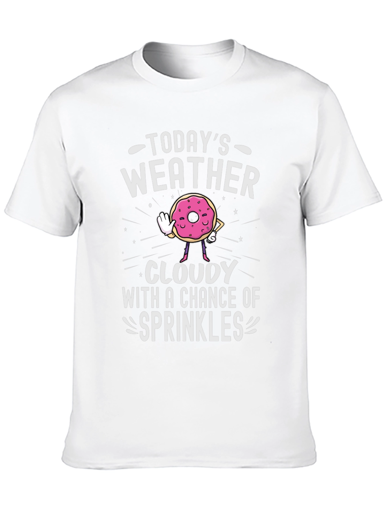 Todays Weather Donut Graphic Tee