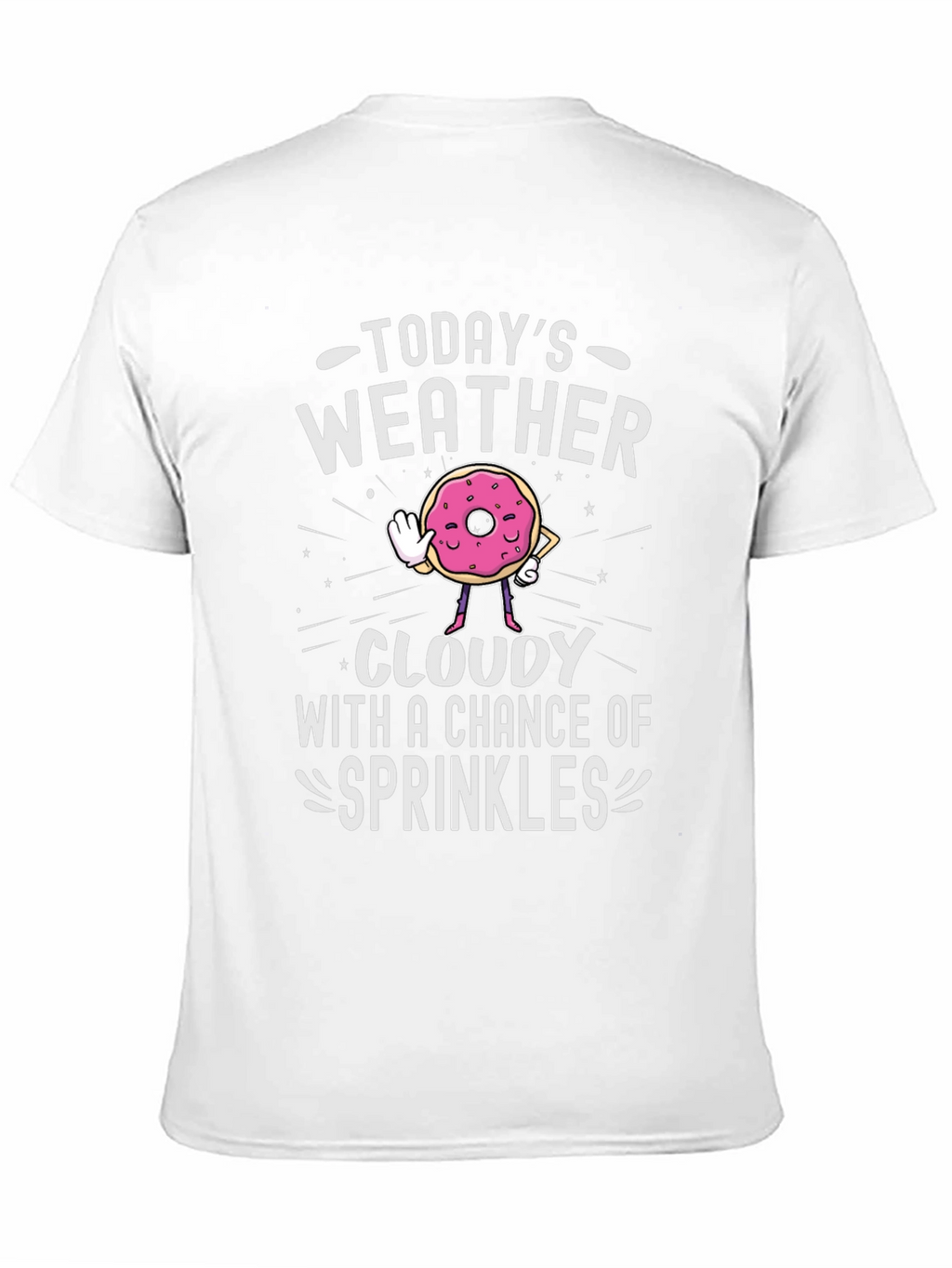 Todays Weather Donut Graphic Tee