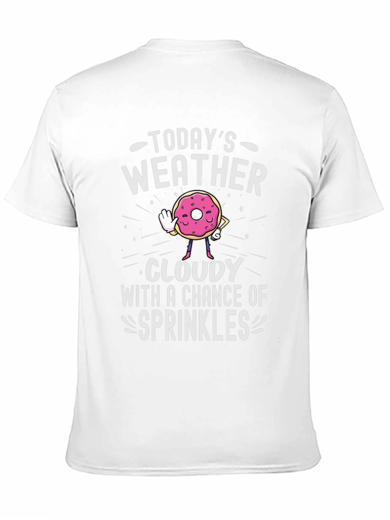 Todays Weather Donut Graphic Tee