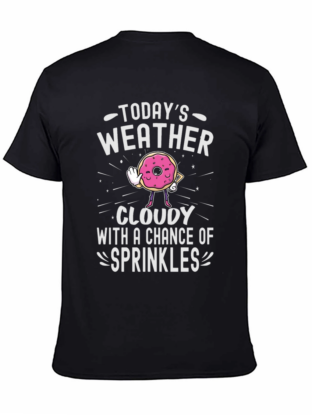 Todays Weather Donut Graphic Tee