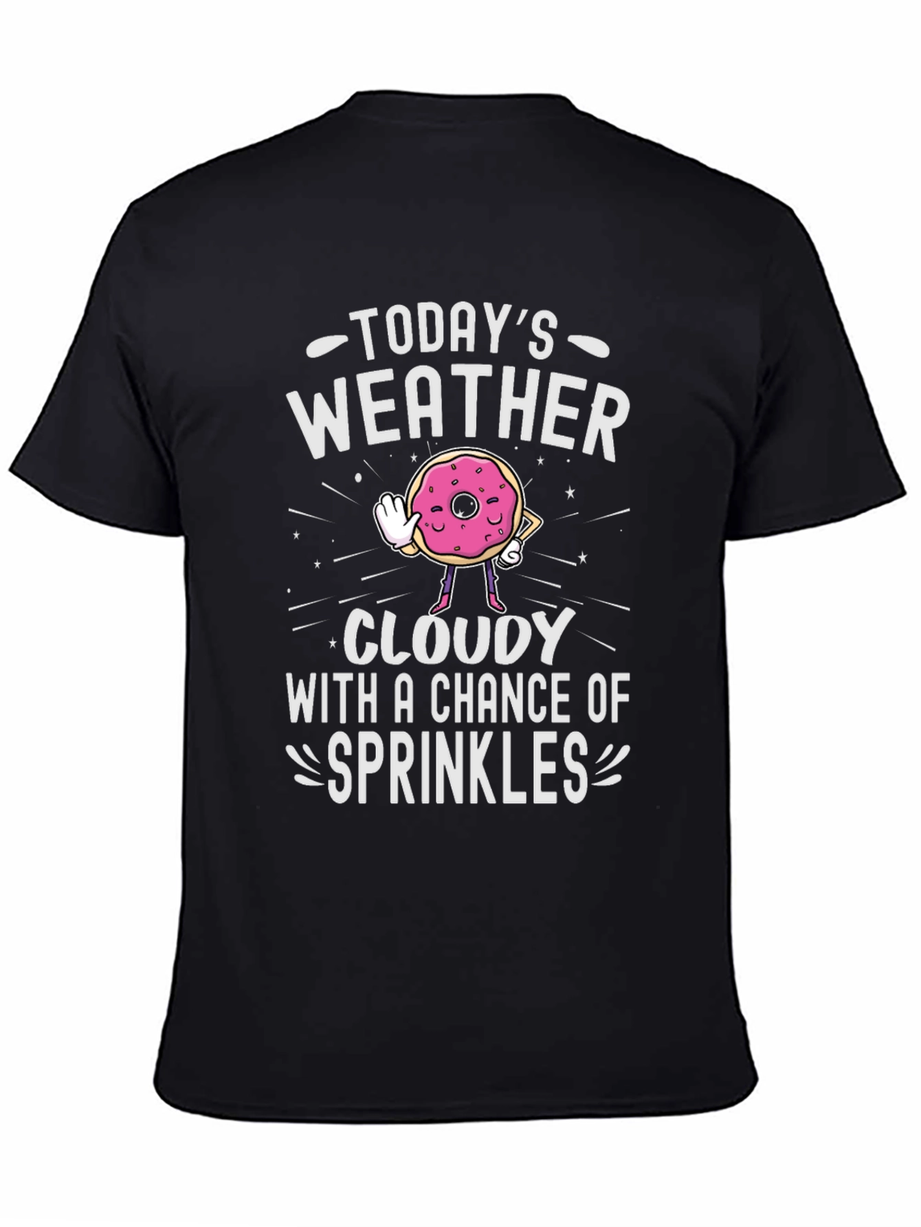 Todays Weather Donut Graphic Tee