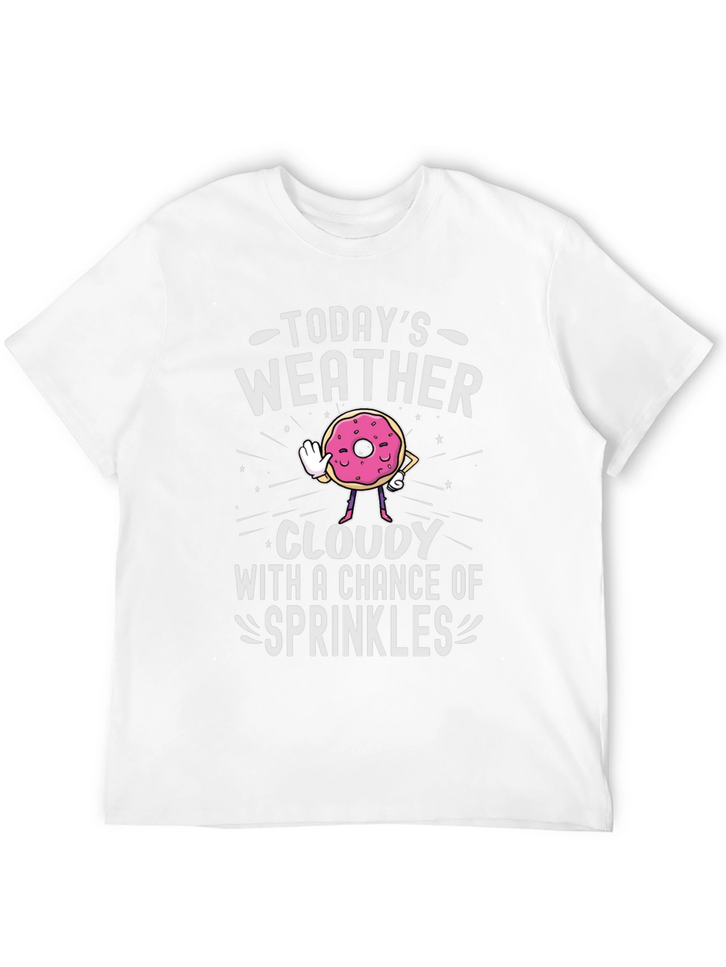 Todays Weather Donut Graphic Tee
