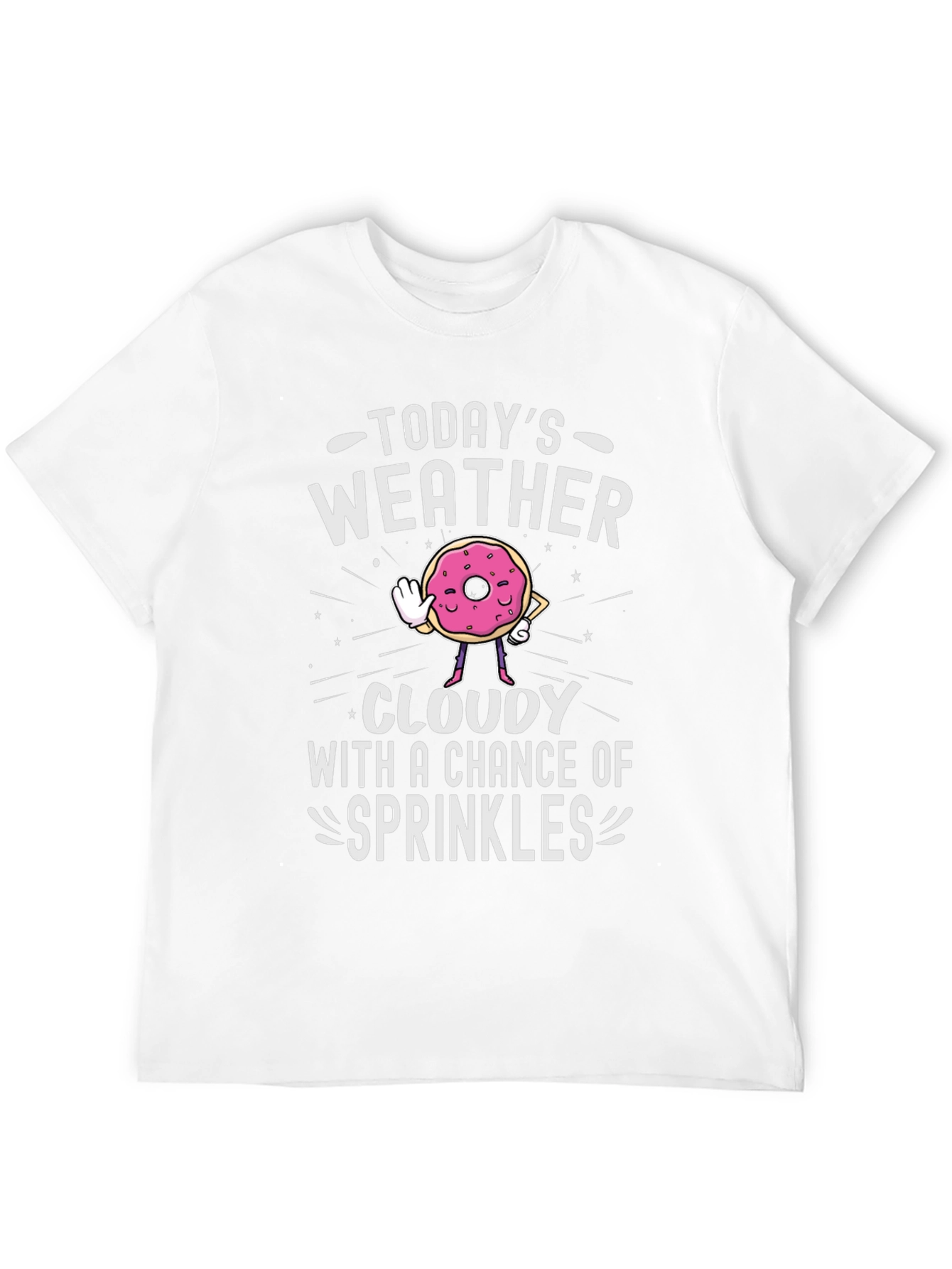 Todays Weather Donut Graphic Tee