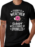 Todays Weather Donut Graphic Tee