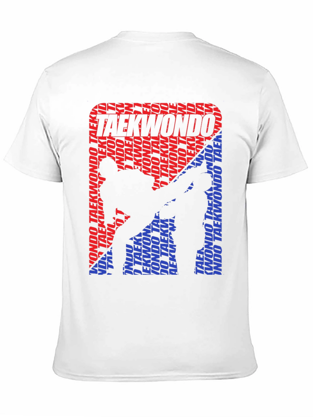 Taekwondo Silhouette Graphic T-Shirt