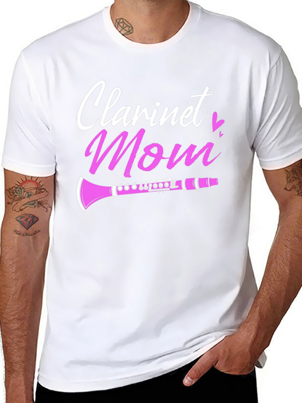 Clarinet Mom T-Shirt - Musical Parent Tee