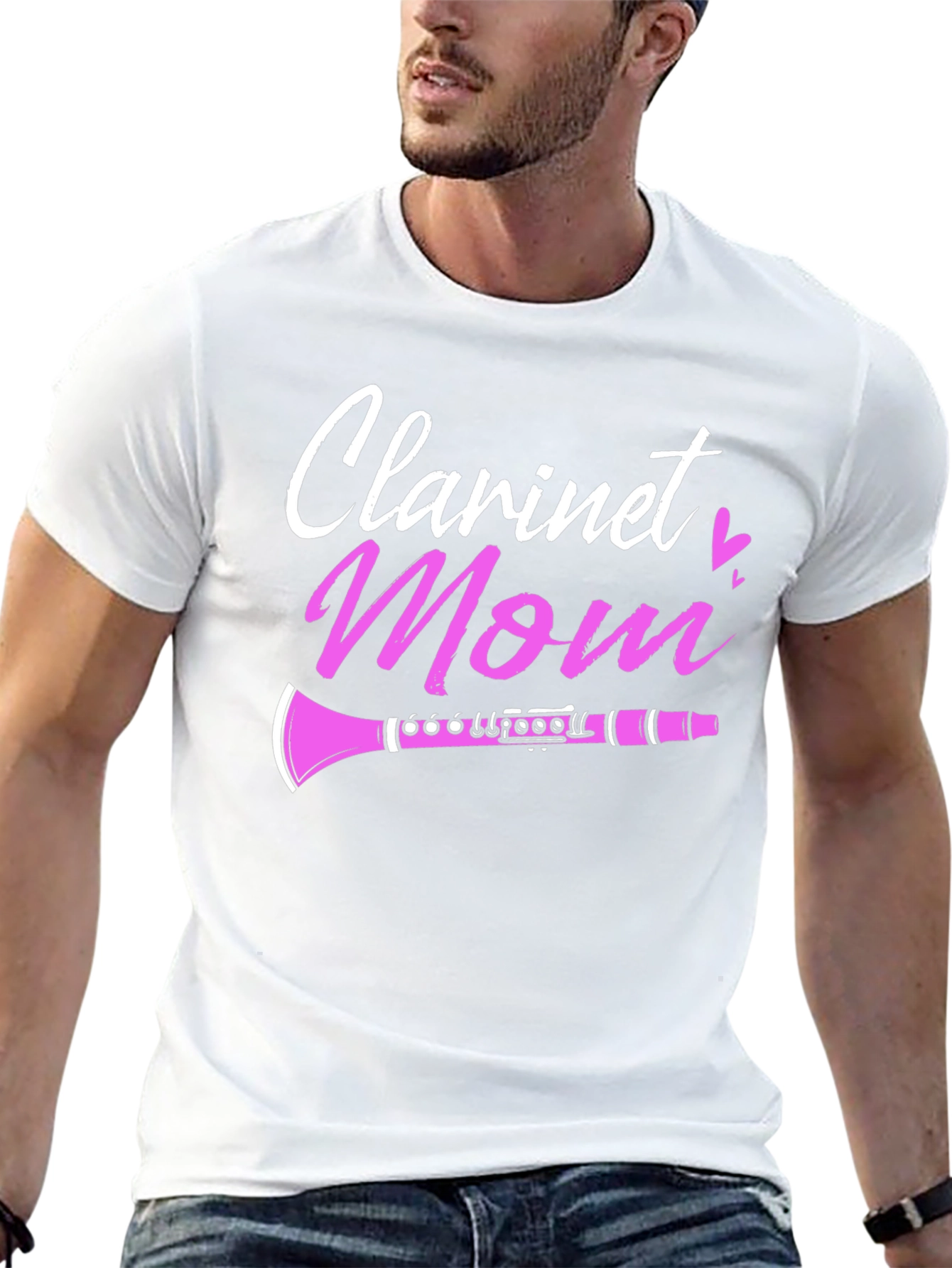 Clarinet Mom T-Shirt - Musical Parent Tee