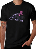 Urban Street Black Graphic Tee