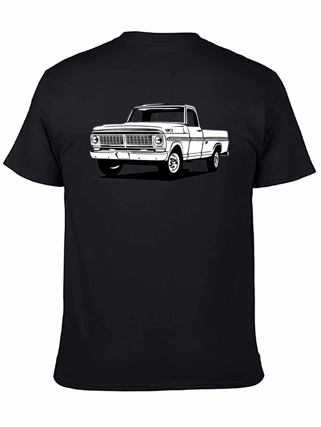 Classic Truck Graphic Tee - Black