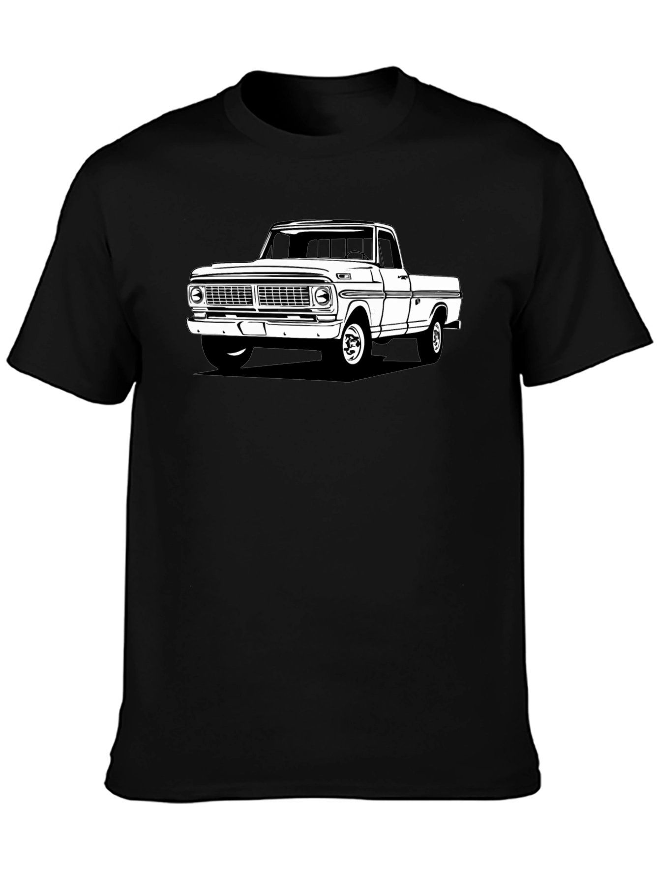 Classic Truck Graphic Tee - Black