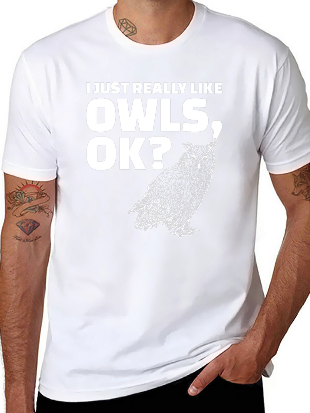 I Just Really Like Owls OK? T-Shirt