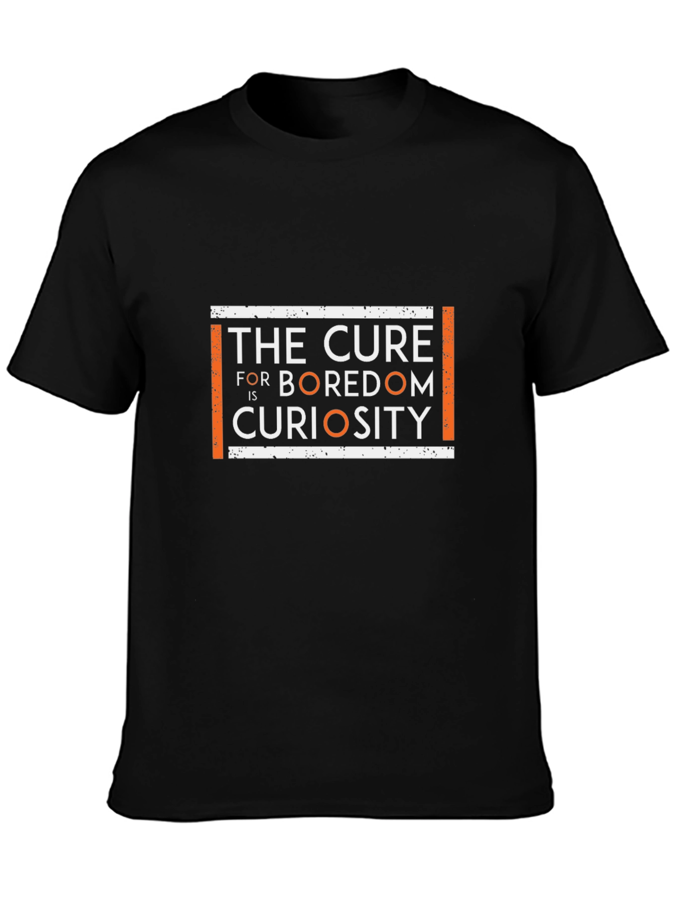 Cure for Boredom Curiosity Graphic T-Shirt