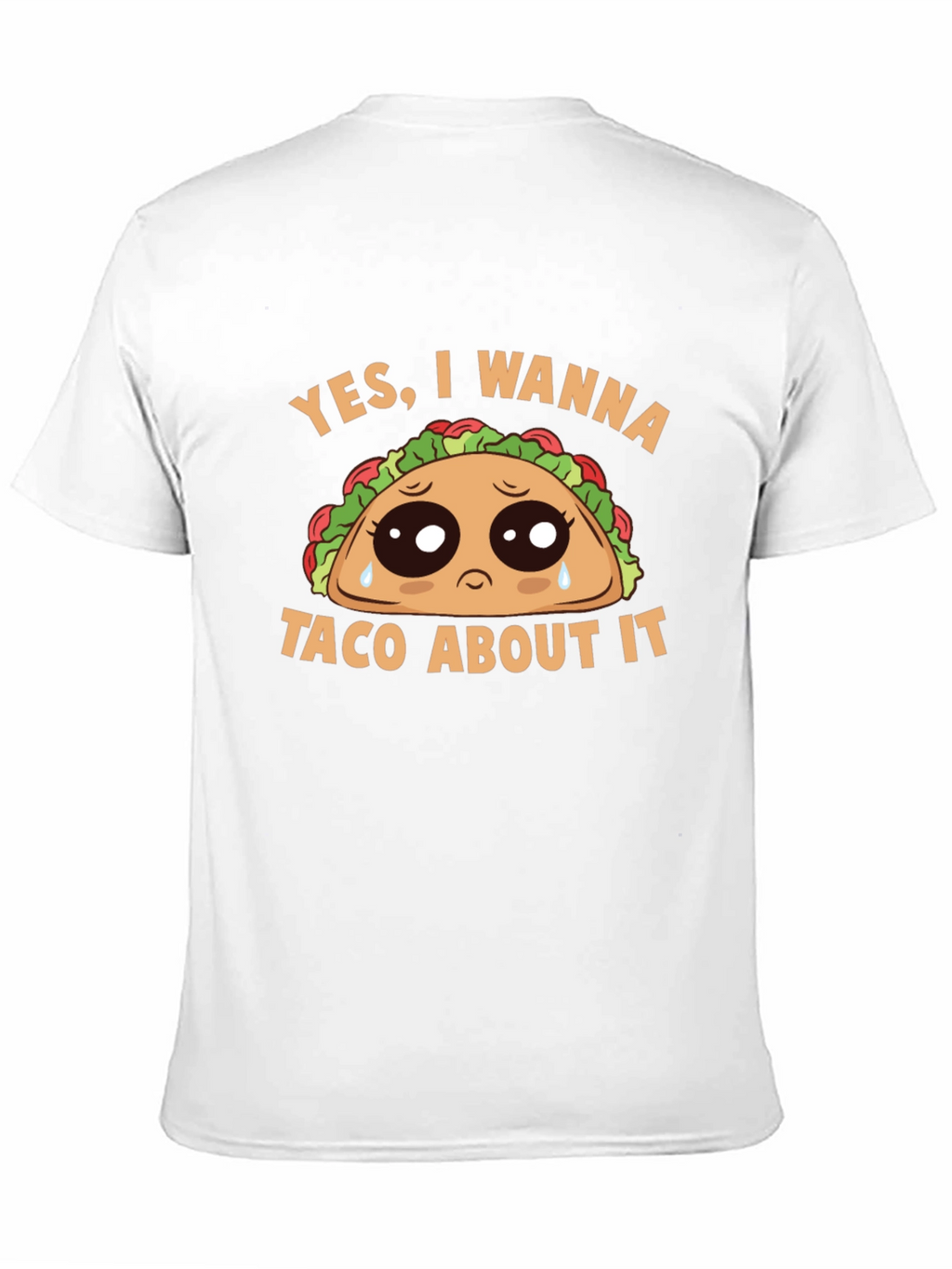 Sad Taco Graphic Tee - Wanna Taco About It?