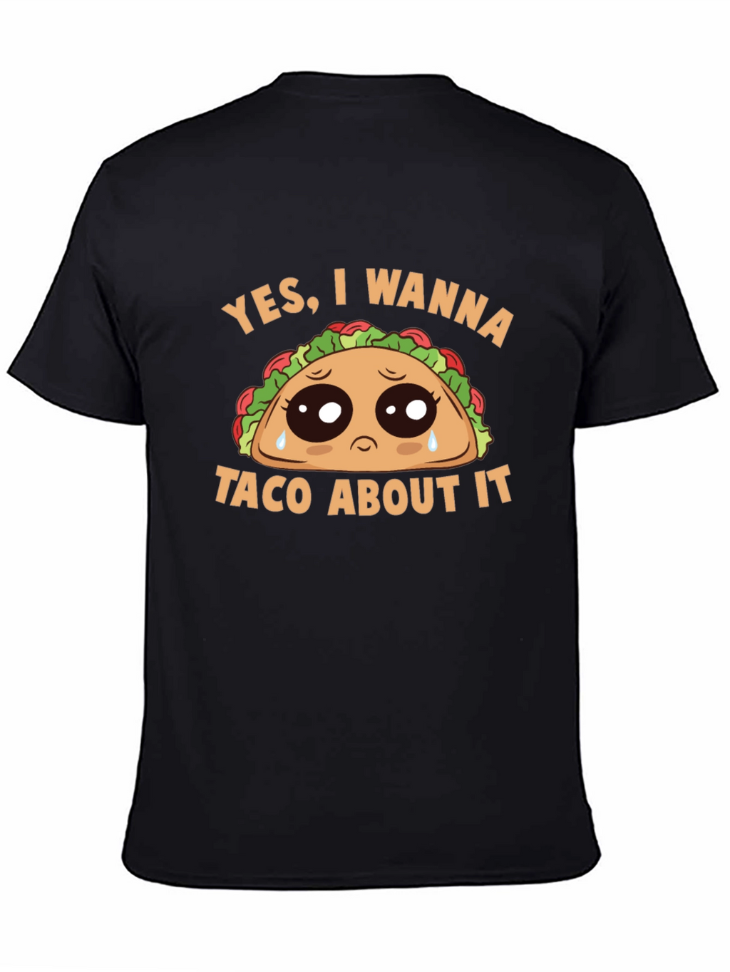 Sad Taco Graphic Tee - Wanna Taco About It?