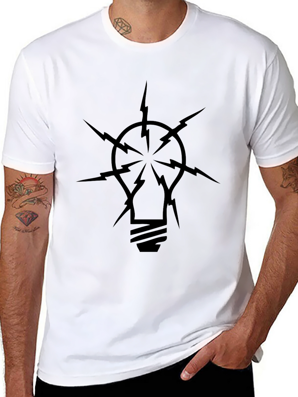 Electric Idea Black T-Shirt