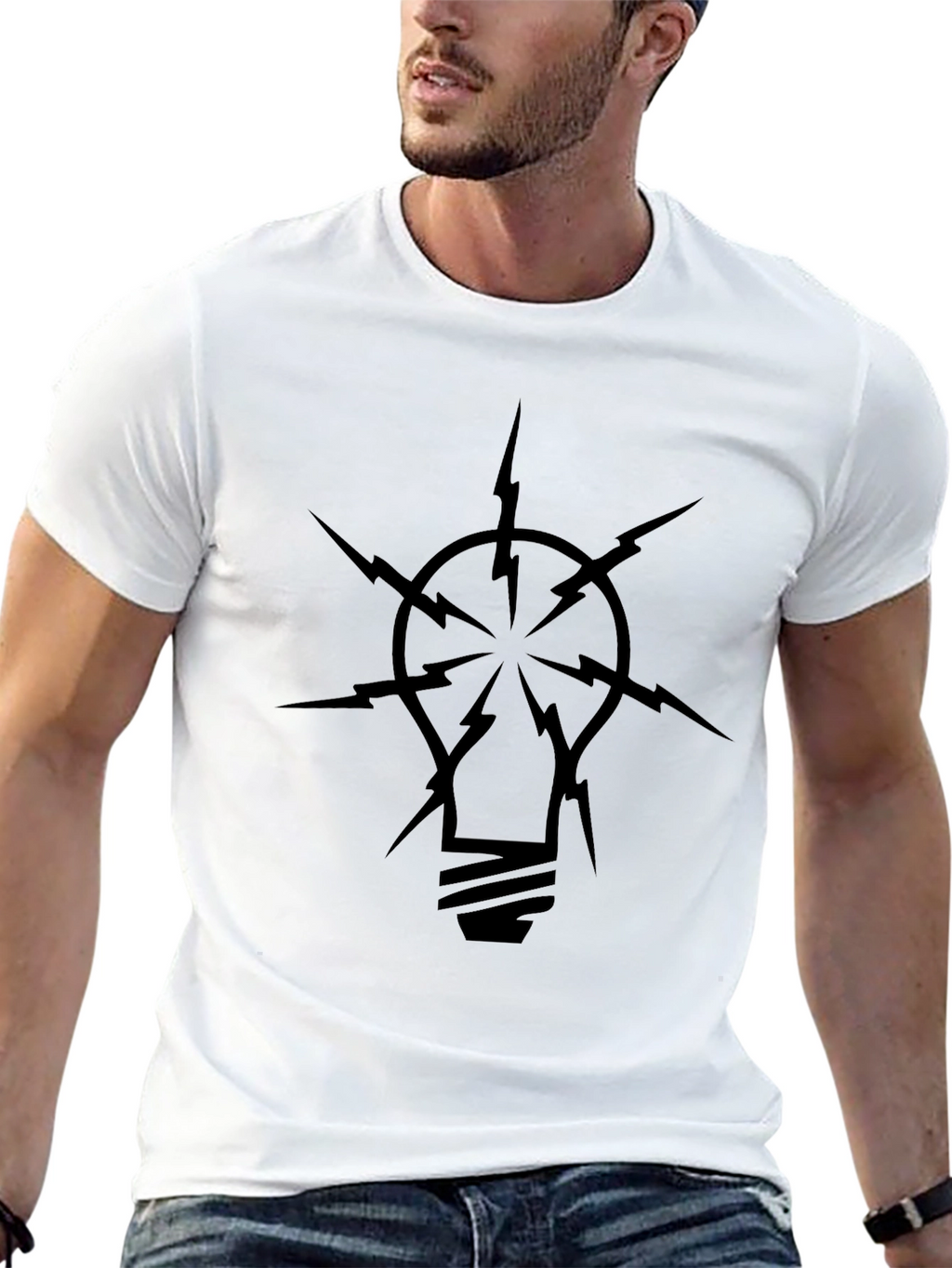 Electric Idea Black T-Shirt