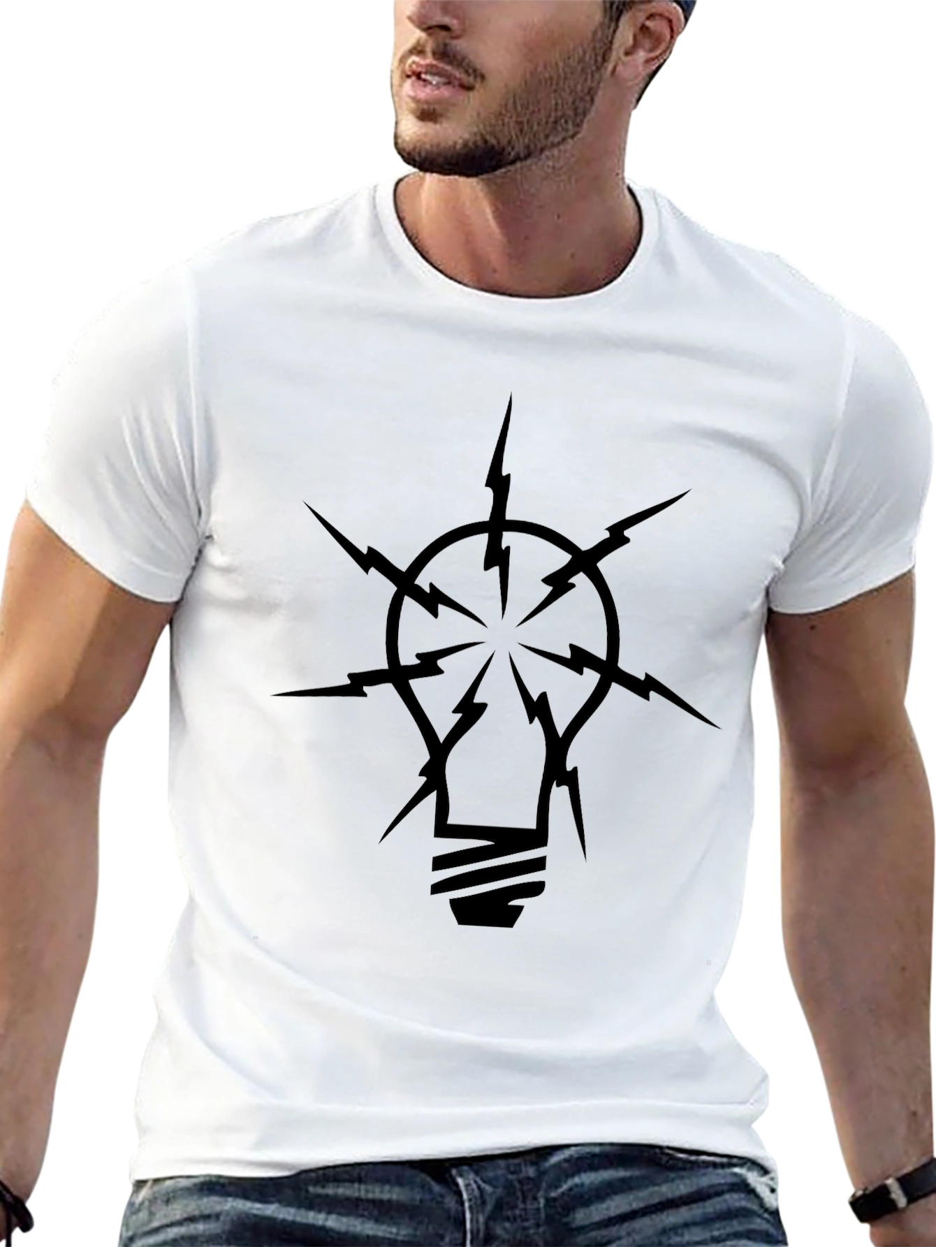 Electric Idea Black T-Shirt