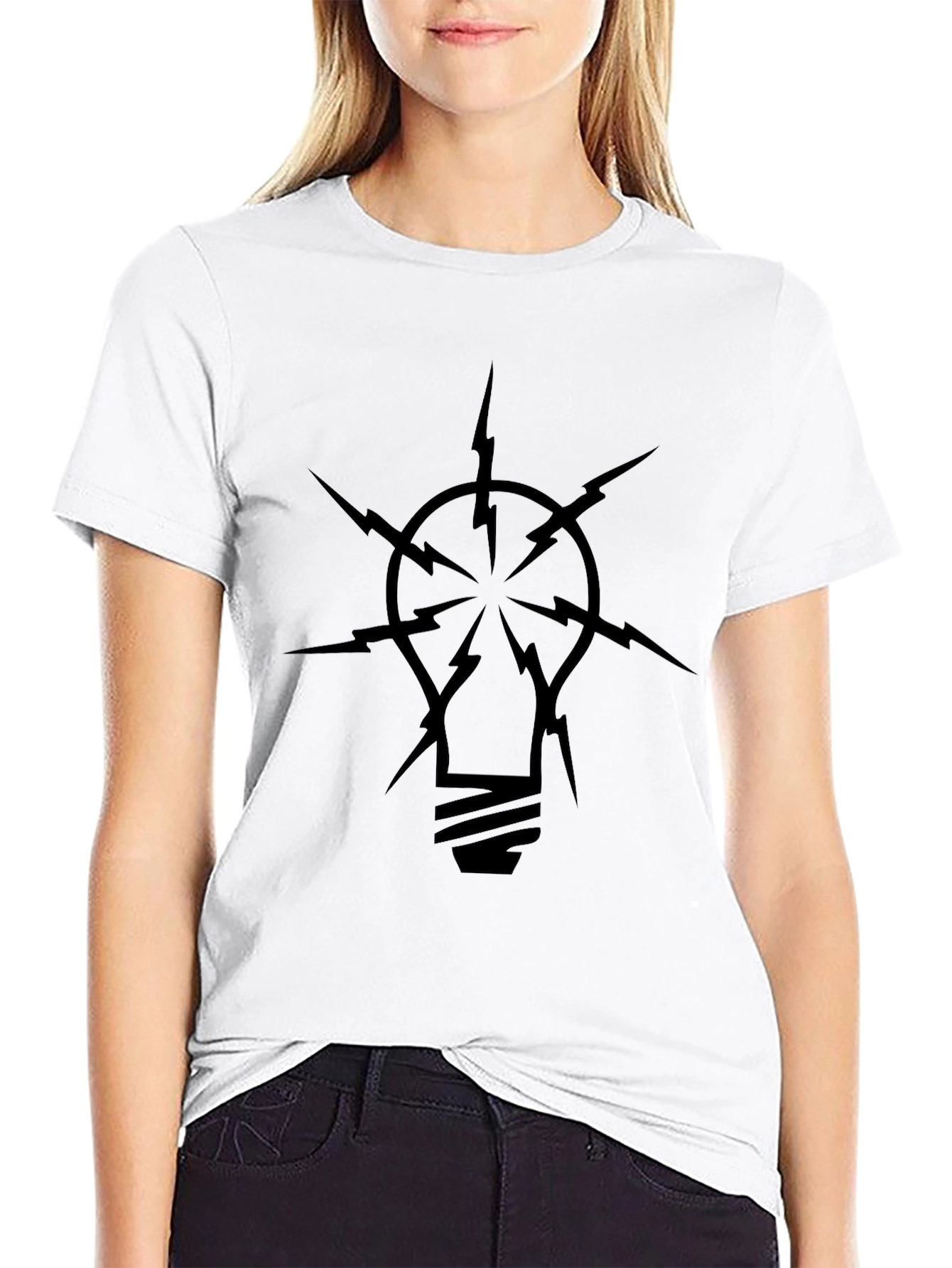 Electric Idea Black T-Shirt