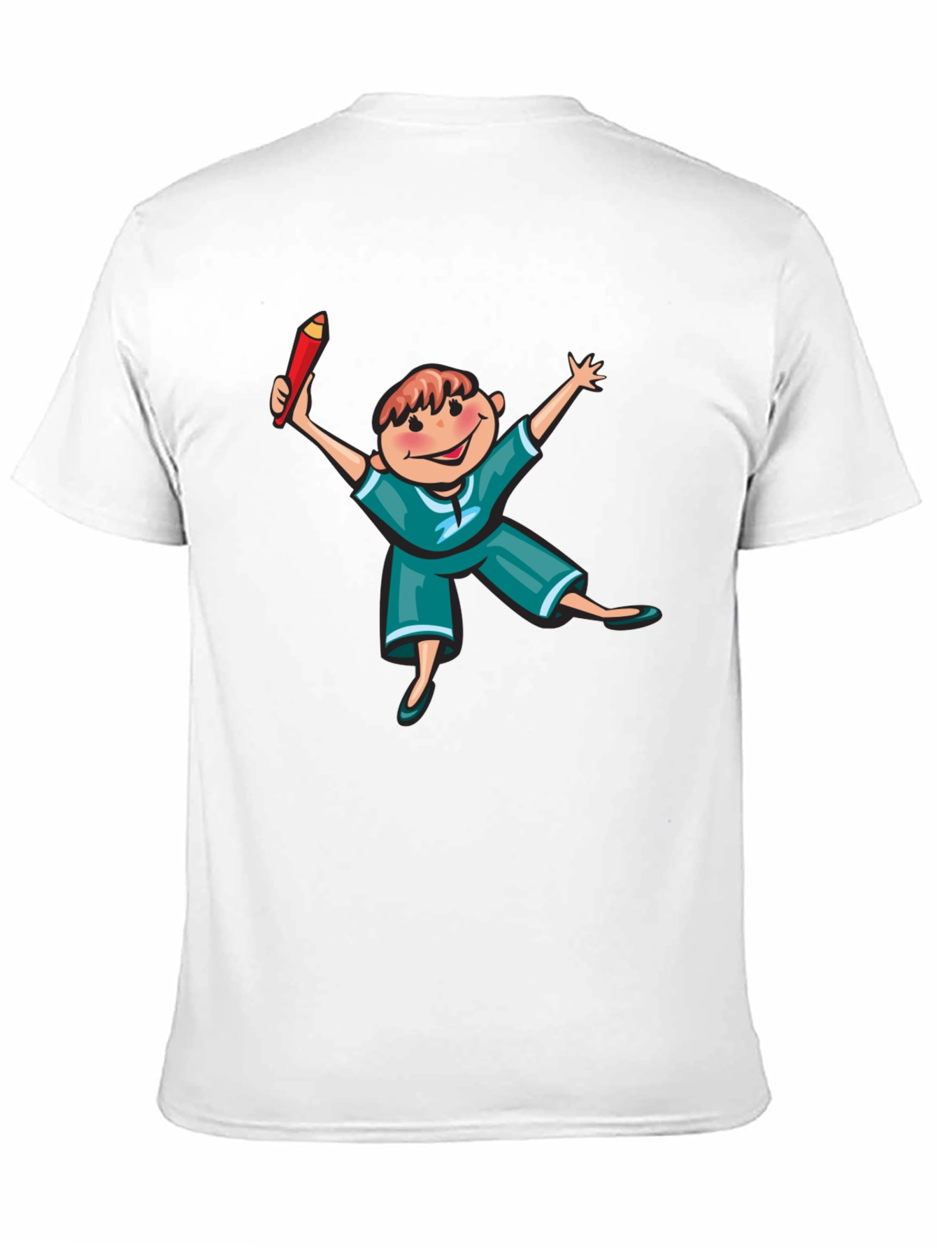 Playful Cartoon Boy T-Shirt