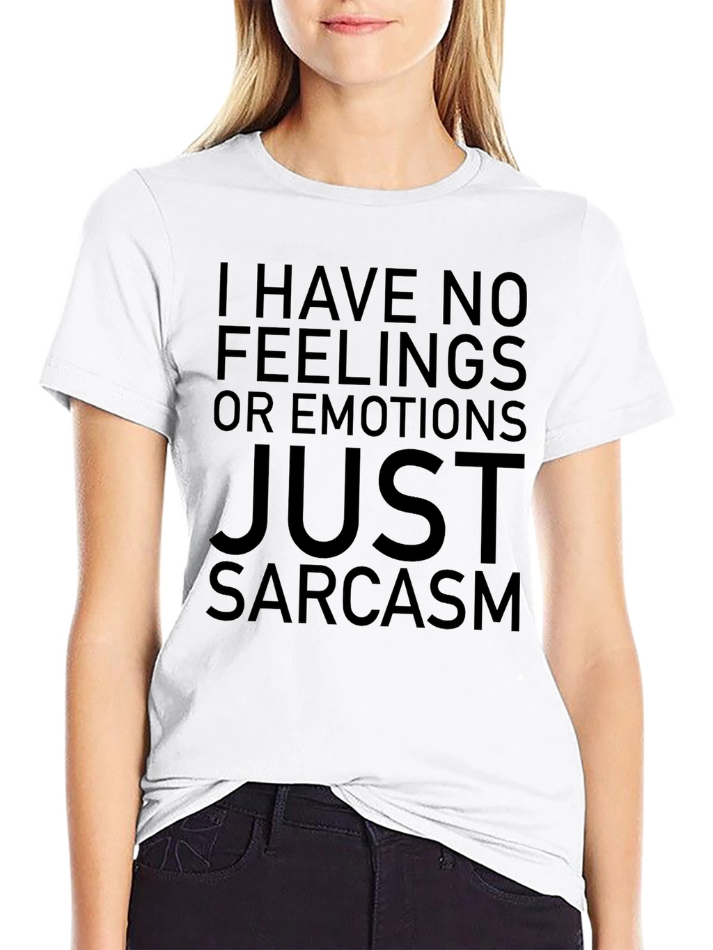 Sarcasm T-Shirt - No Feelings Just Wit
