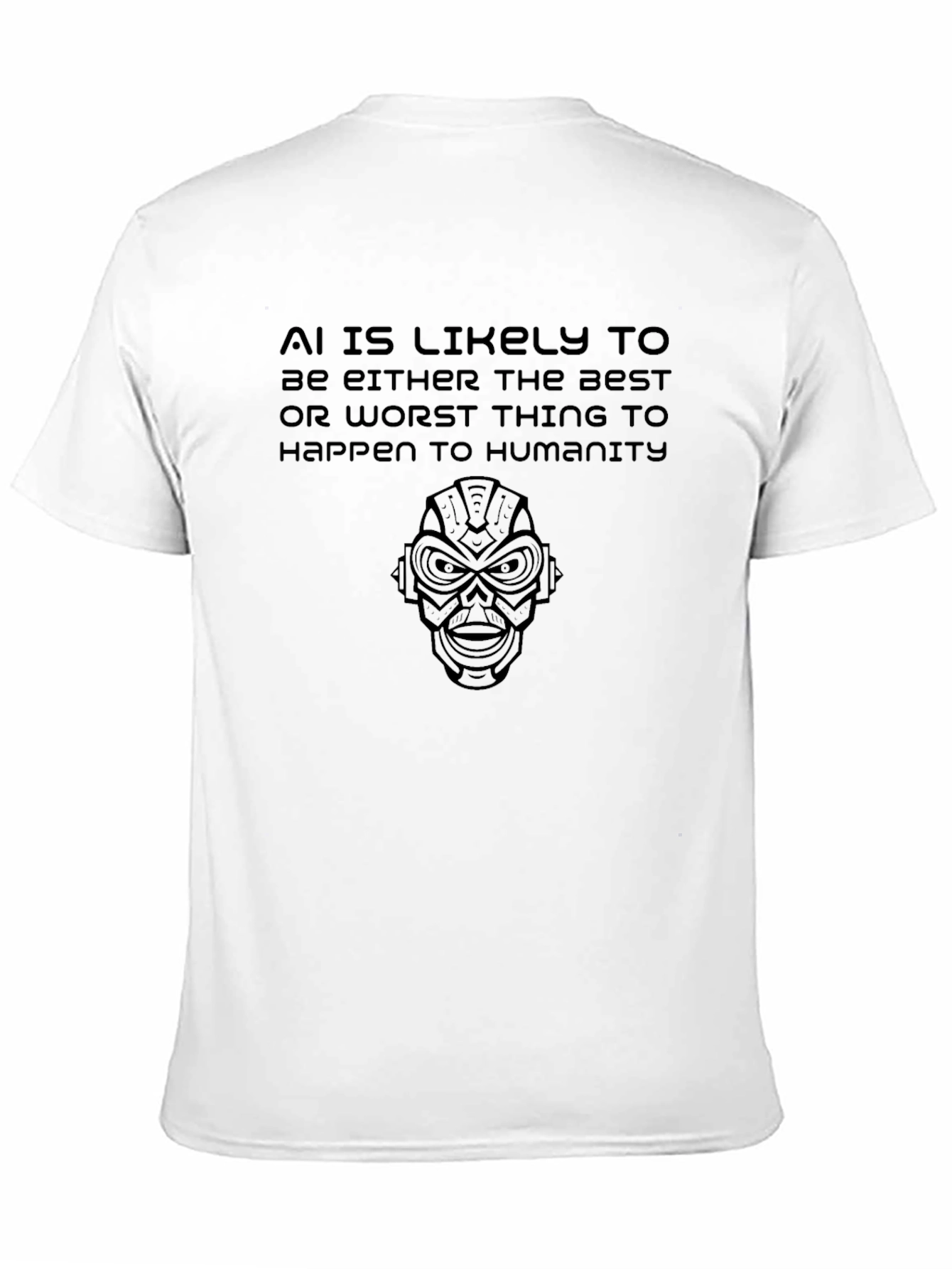 AI Humanity T-Shirt - Black