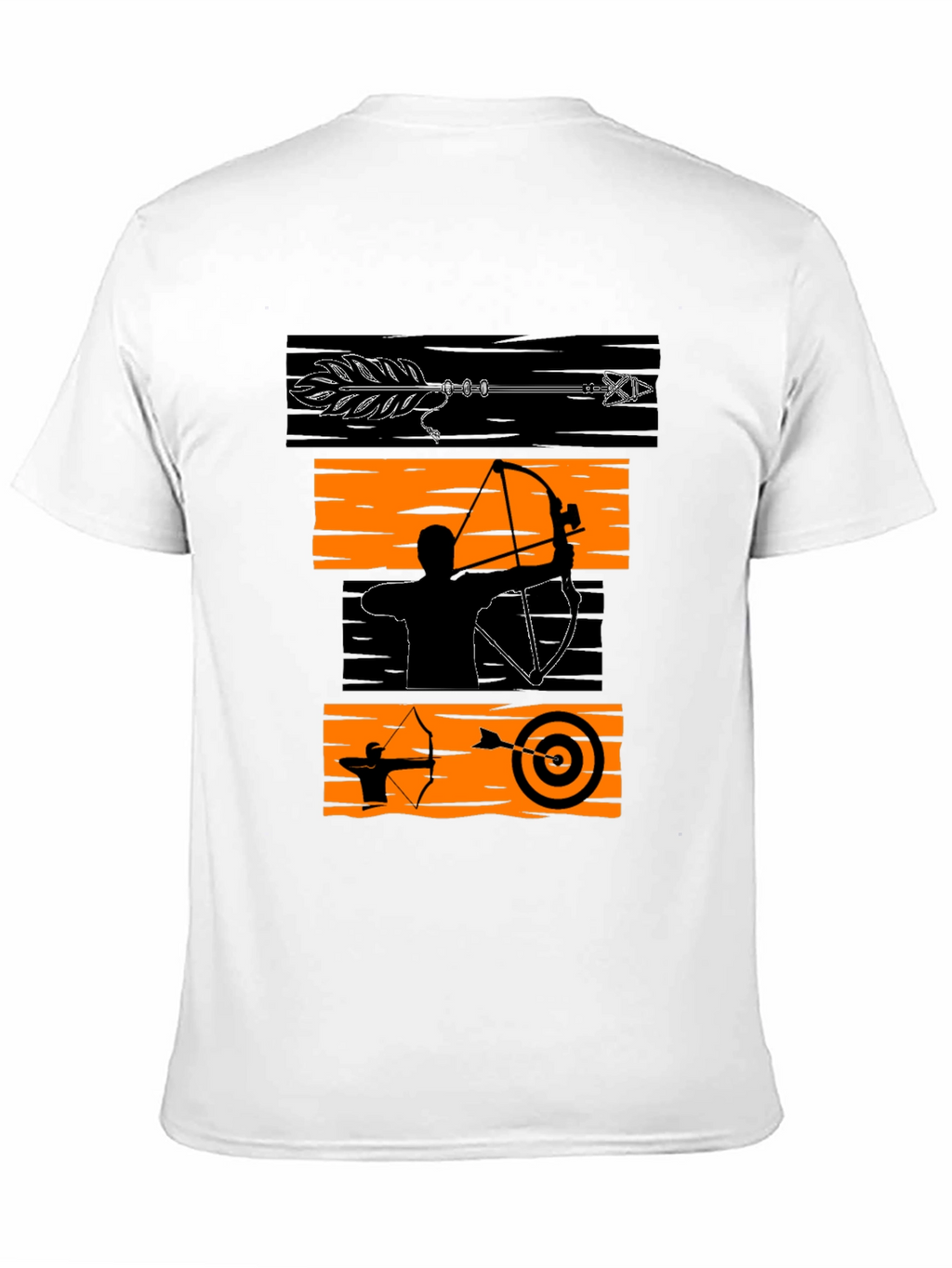 Archery Graphic Tee - Bow and Arrow Design T-Shirt