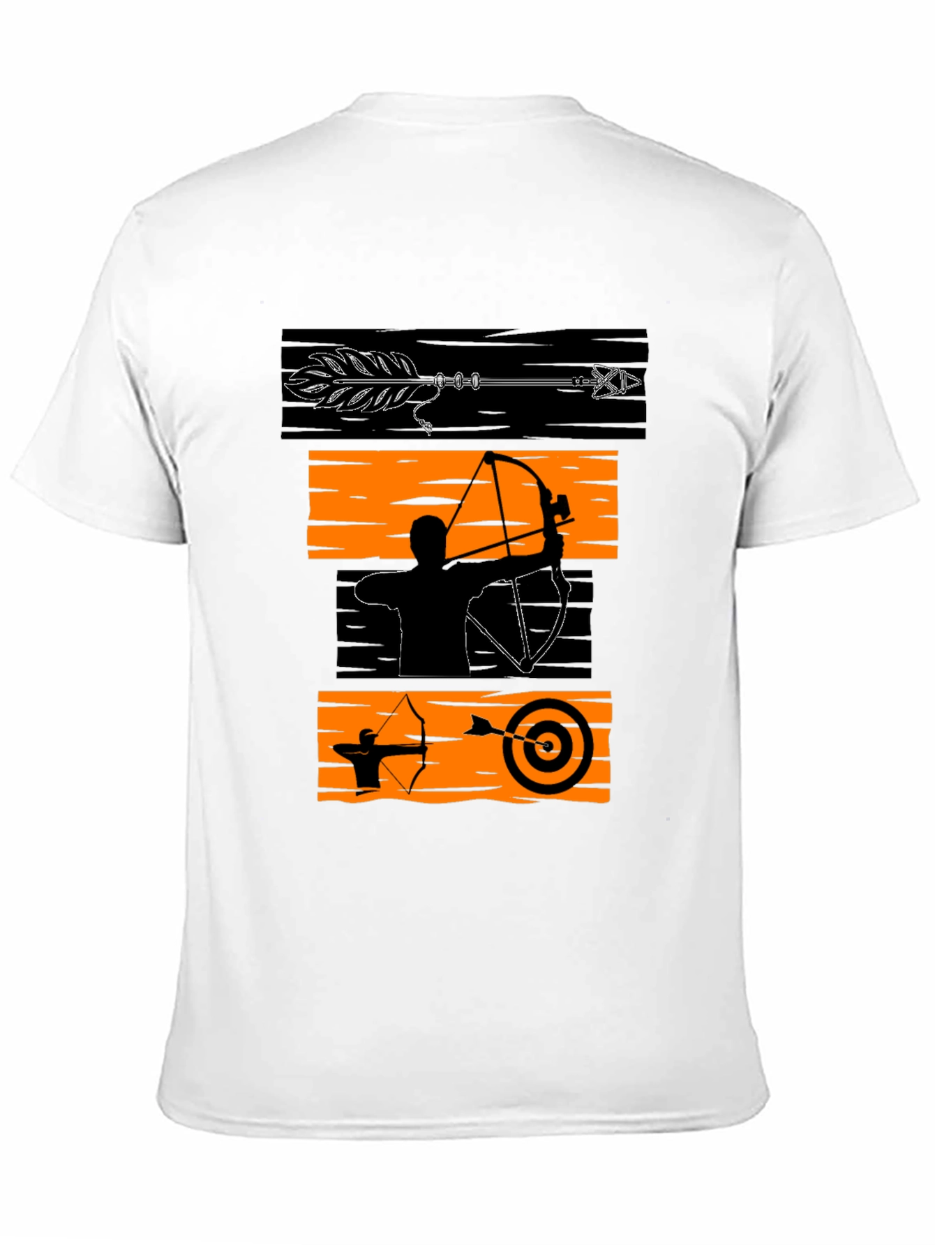 Archery Graphic Tee - Bow and Arrow Design T-Shirt