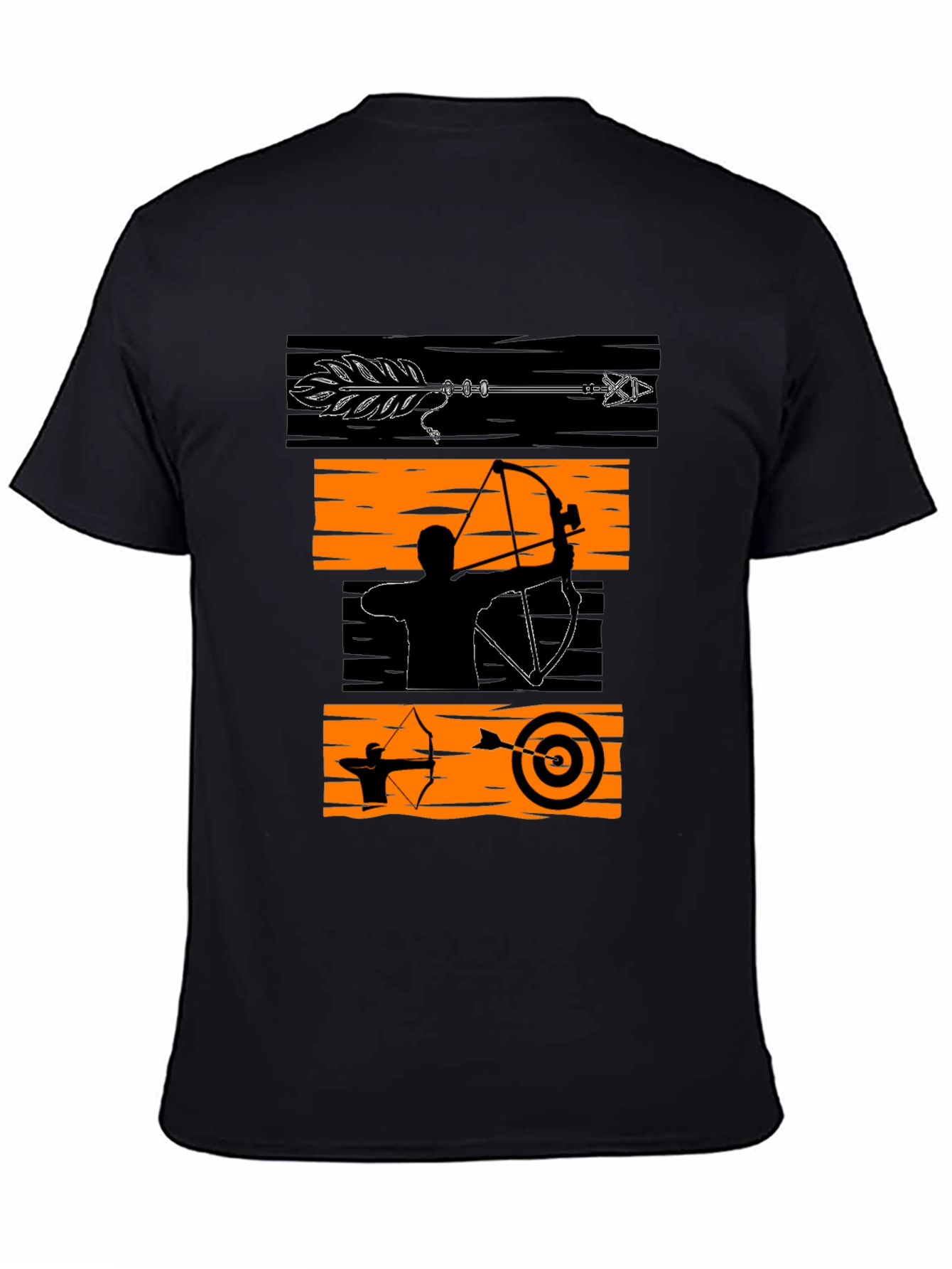 Archery Graphic Tee - Bow and Arrow Design T-Shirt
