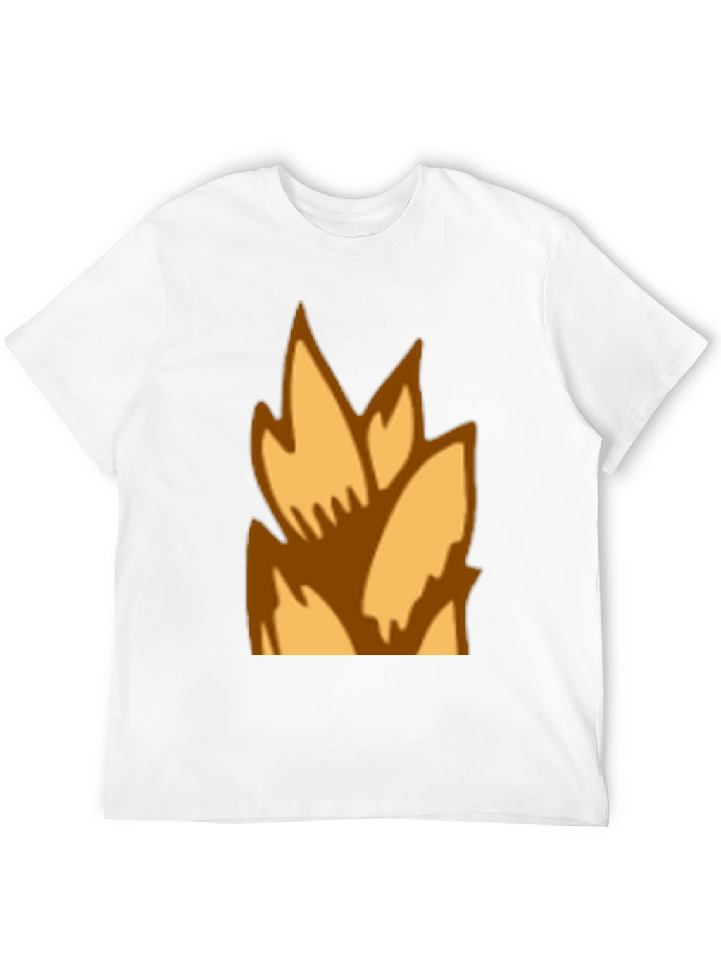 Flame Graphic Black T-Shirt - Casual Style
