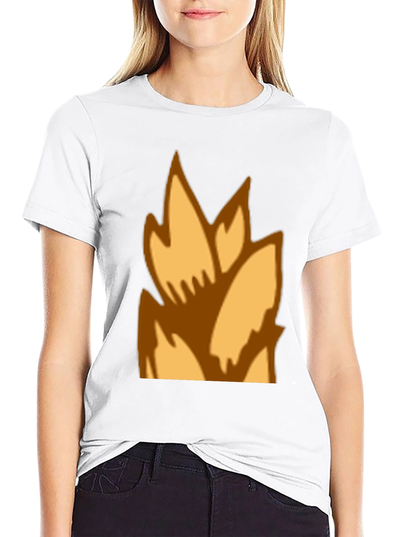 Flame Graphic Black T-Shirt - Casual Style