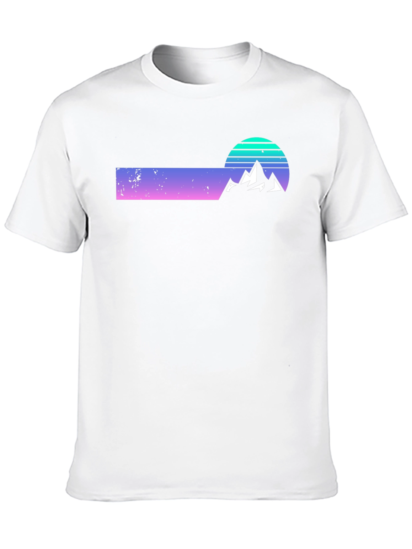 Retro Sunset Mountain Tee