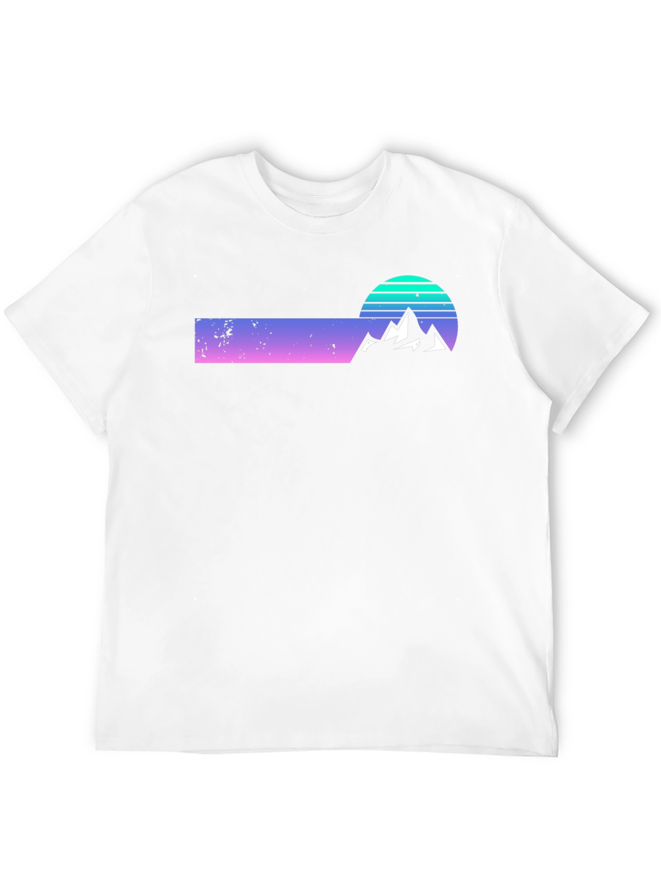 Retro Sunset Mountain Tee