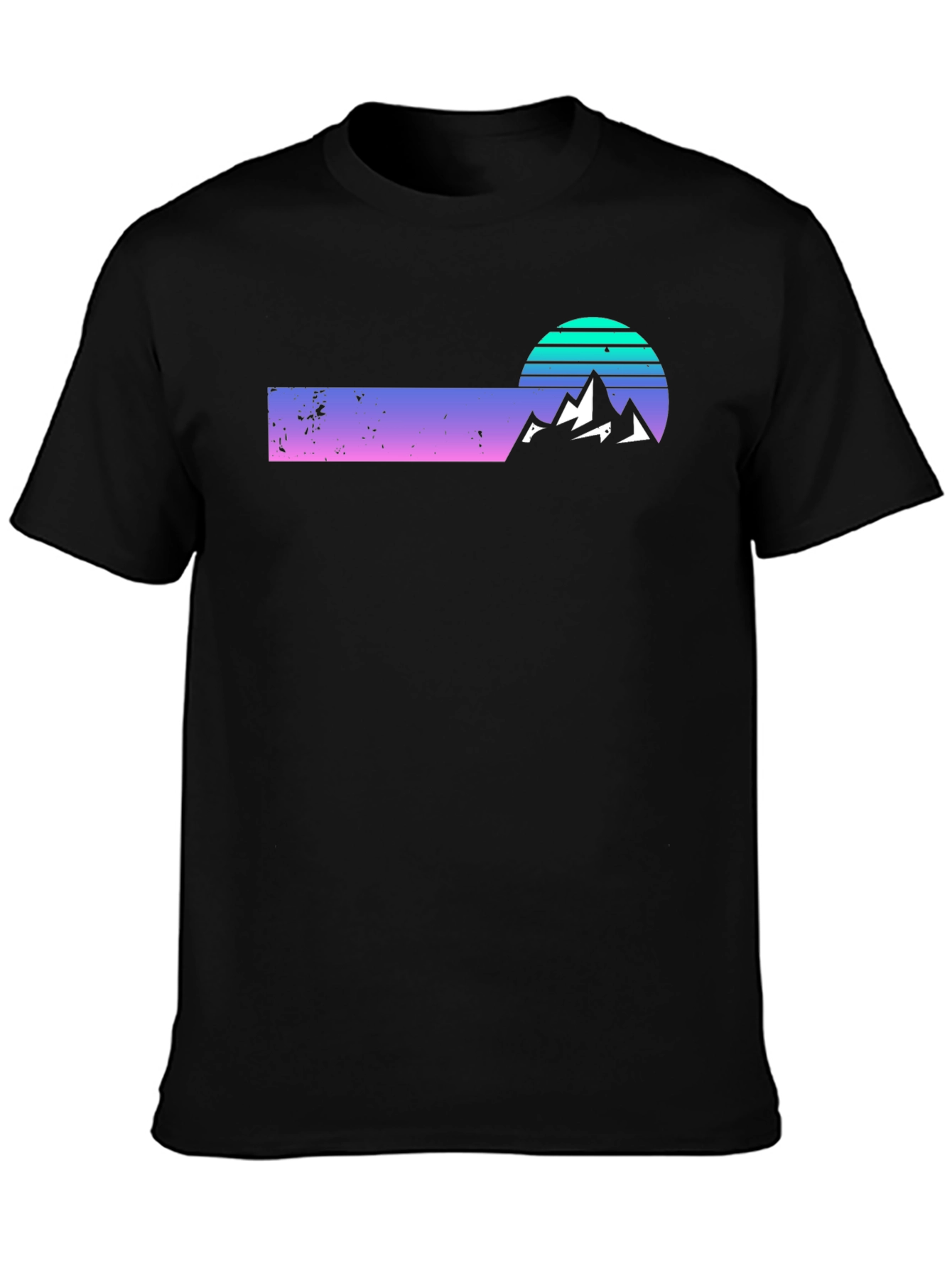 Retro Sunset Mountain Tee