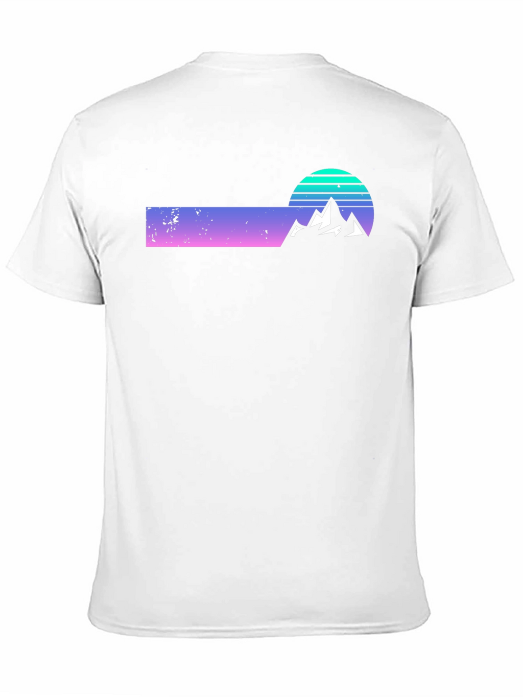 Retro Sunset Mountain Tee
