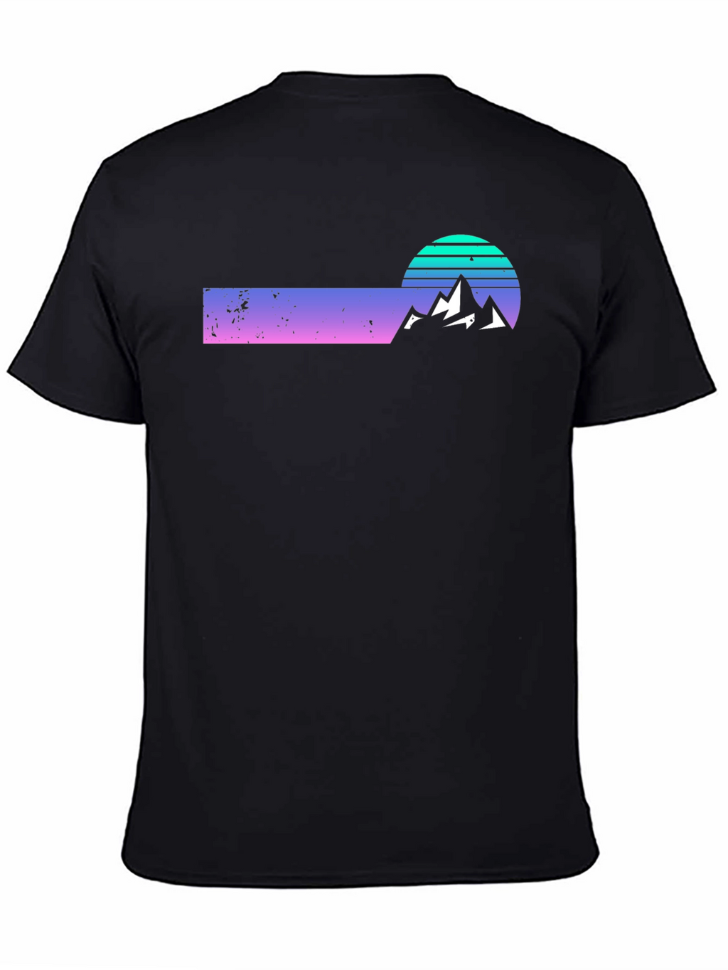 Retro Sunset Mountain Tee