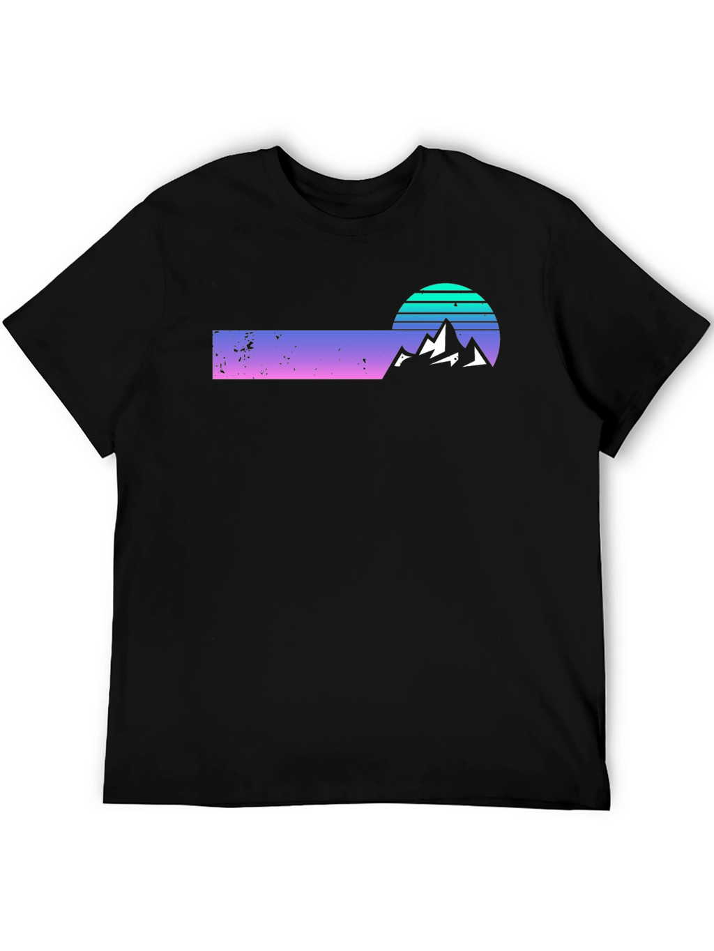 Retro Sunset Mountain Tee