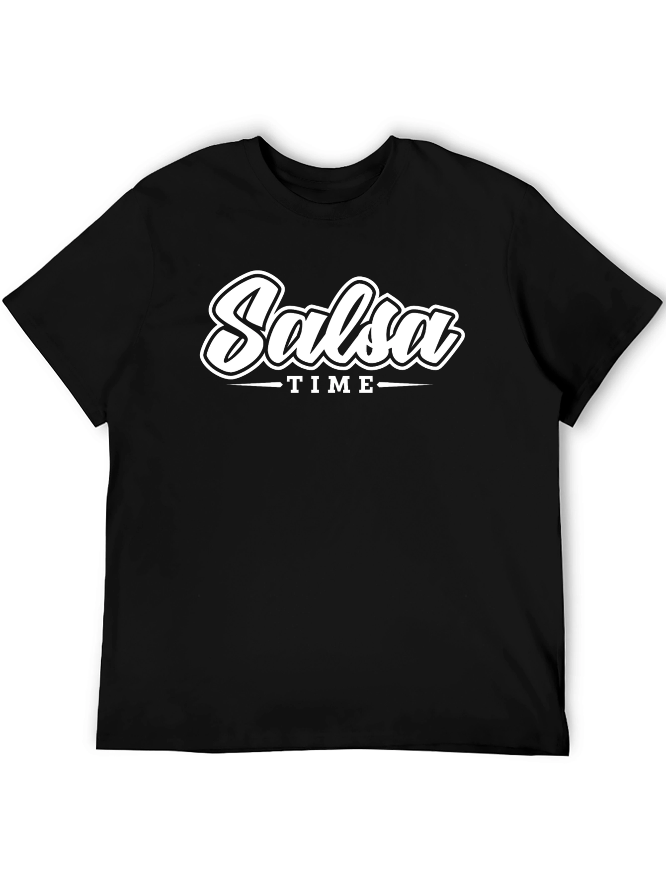 Salsa Time Graphic Tee - Black