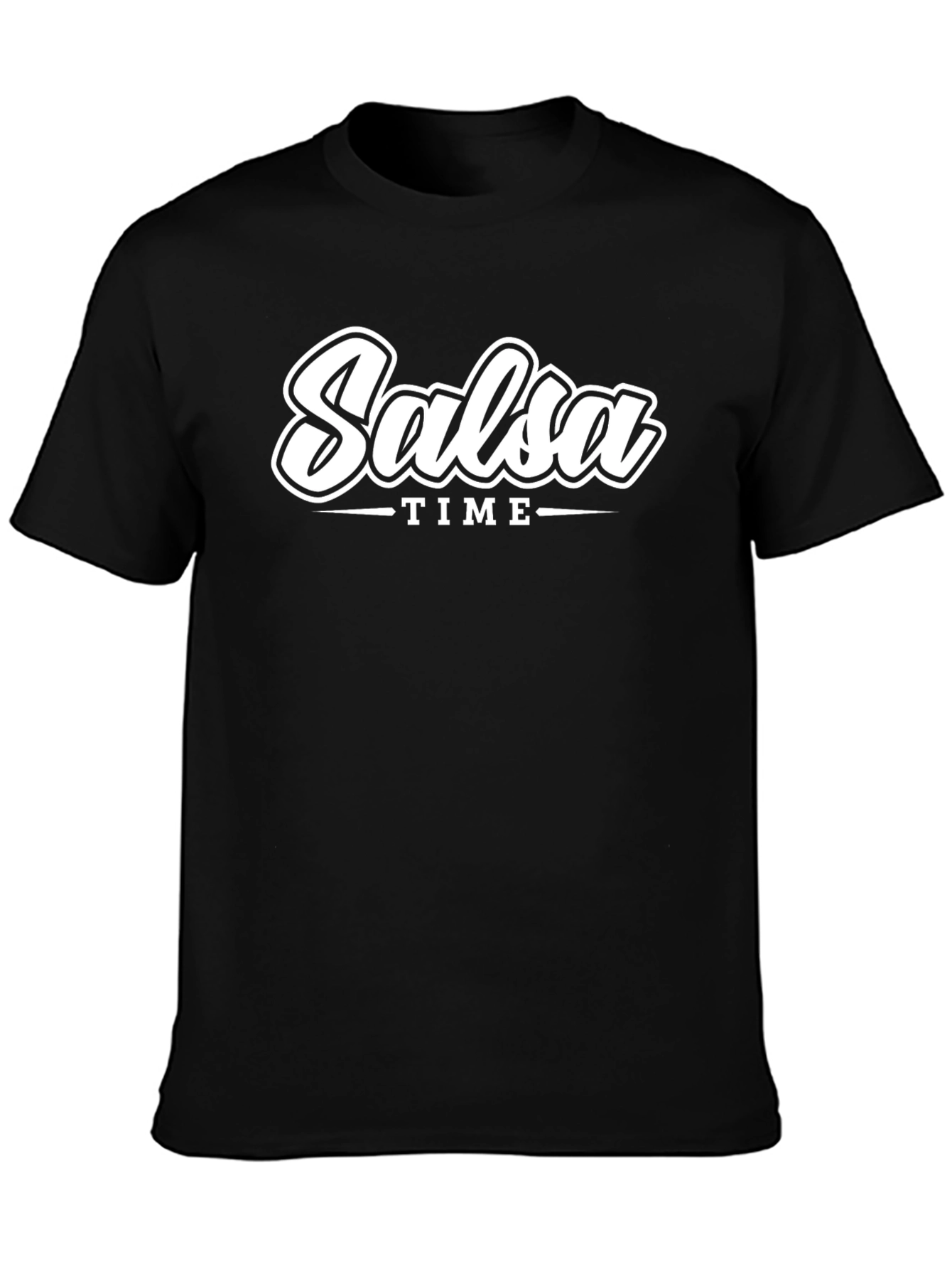 Salsa Time Graphic Tee - Black