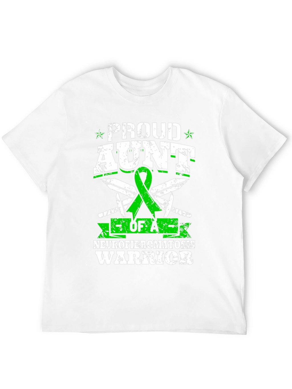 Proud Aunt Neurofibromatosis Warrior T-Shirt