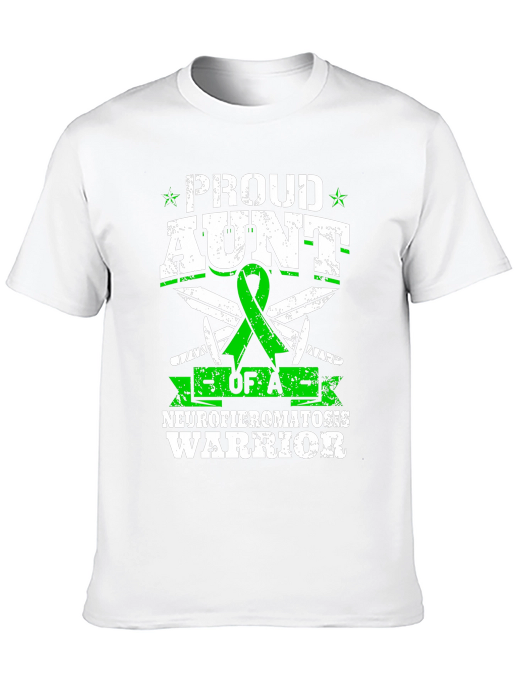 Proud Aunt Neurofibromatosis Warrior T-Shirt