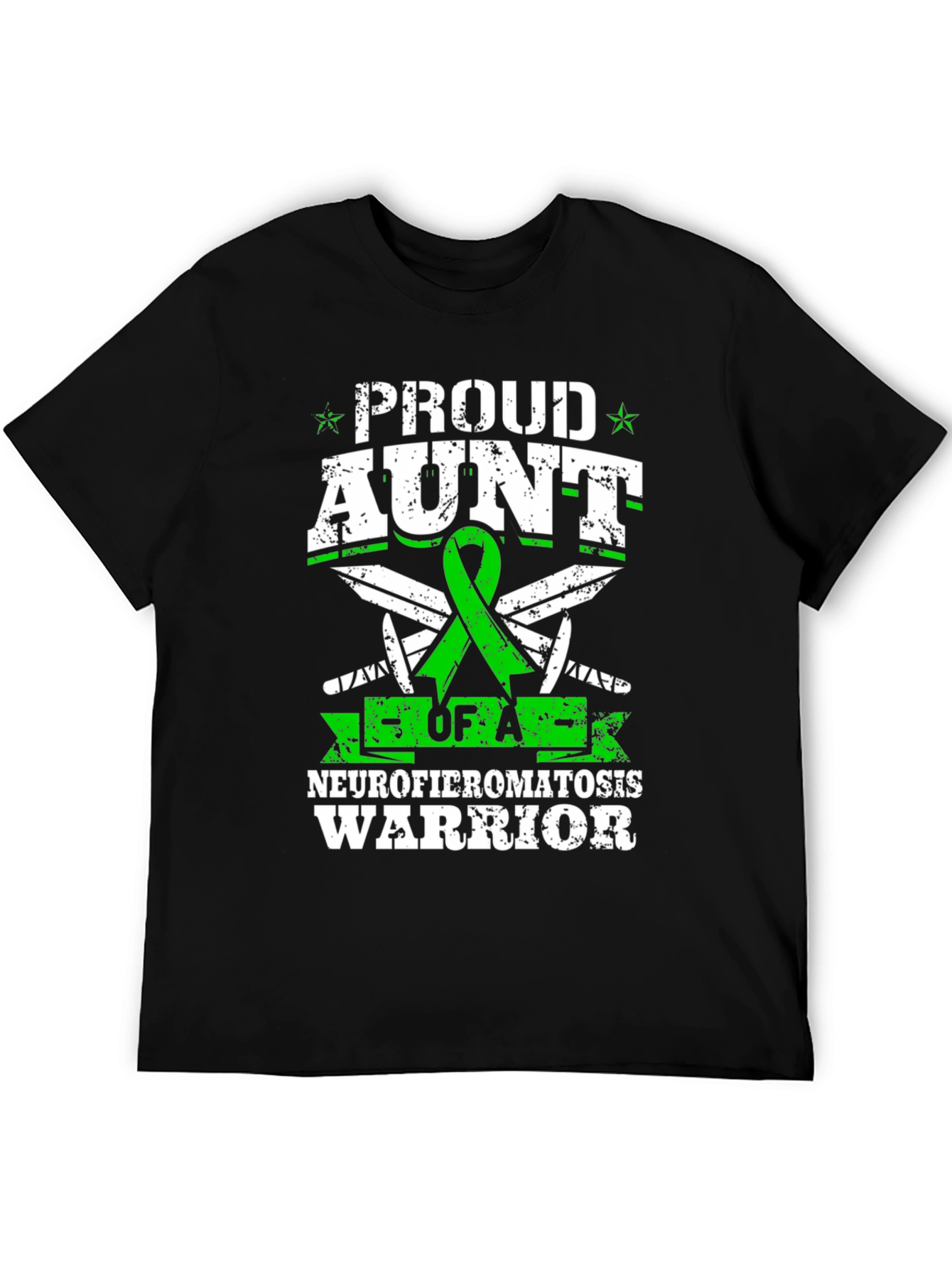 Proud Aunt Neurofibromatosis Warrior T-Shirt
