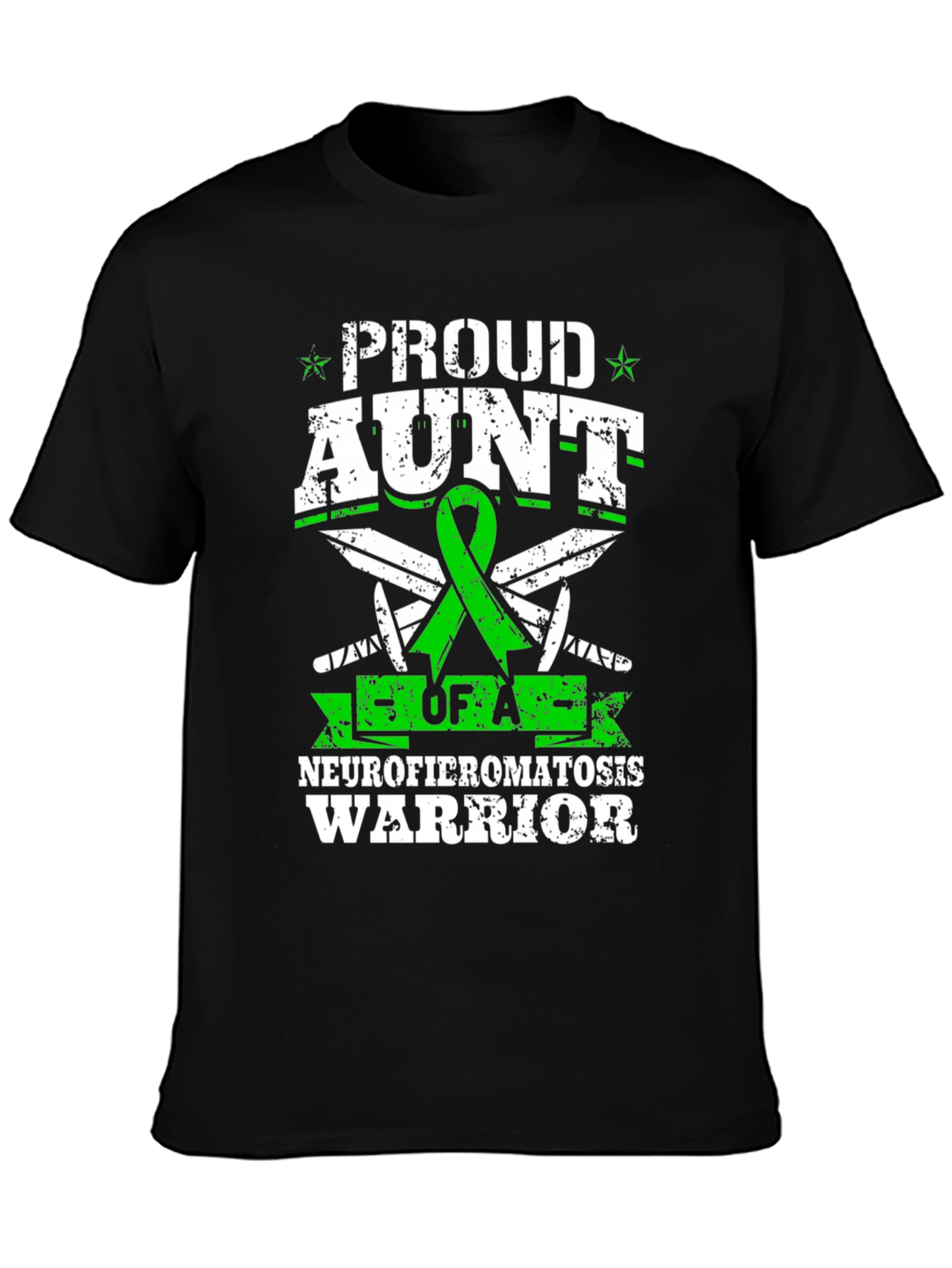 Proud Aunt Neurofibromatosis Warrior T-Shirt