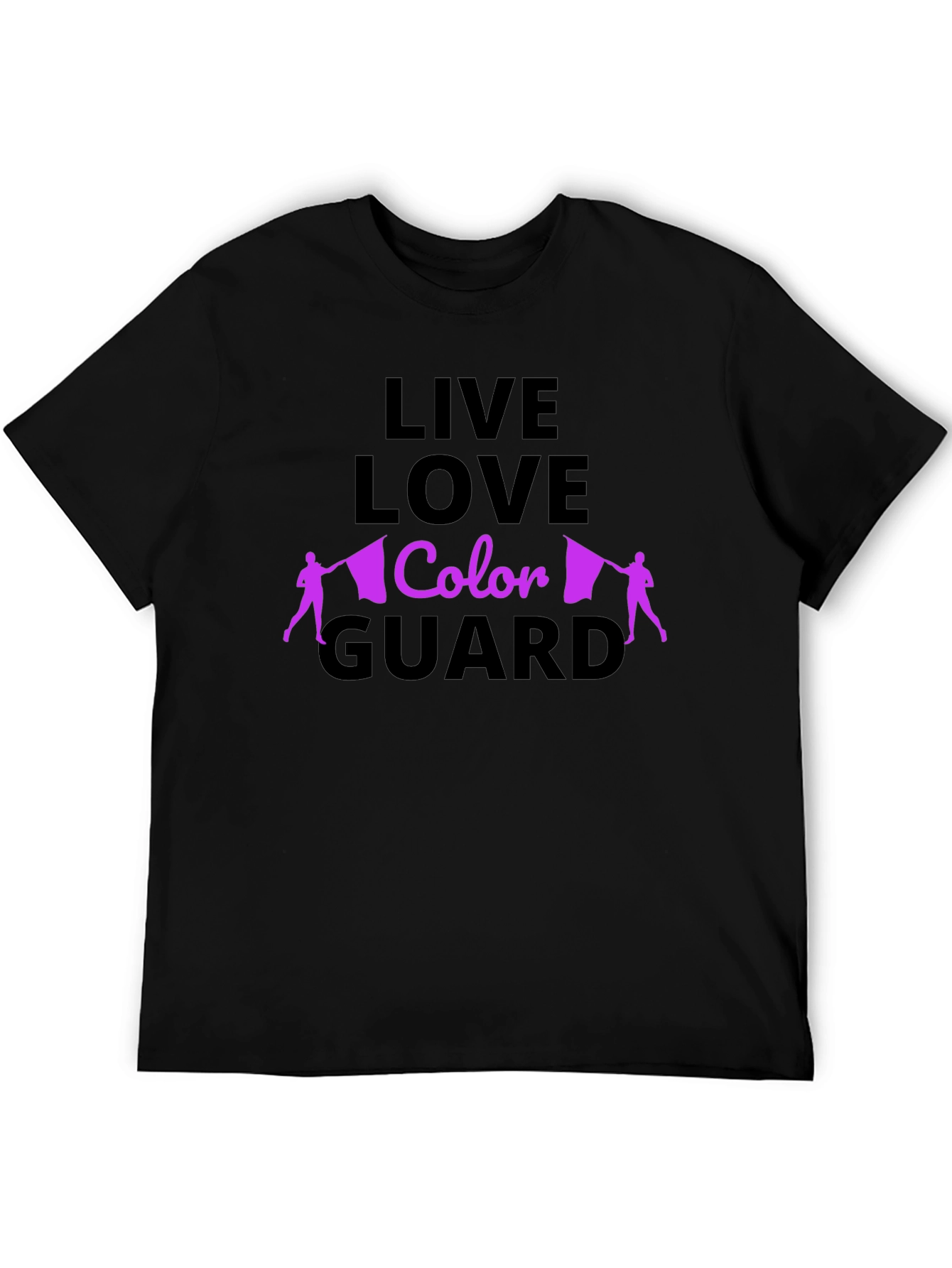Live Love Color Guard Graphic T-Shirt