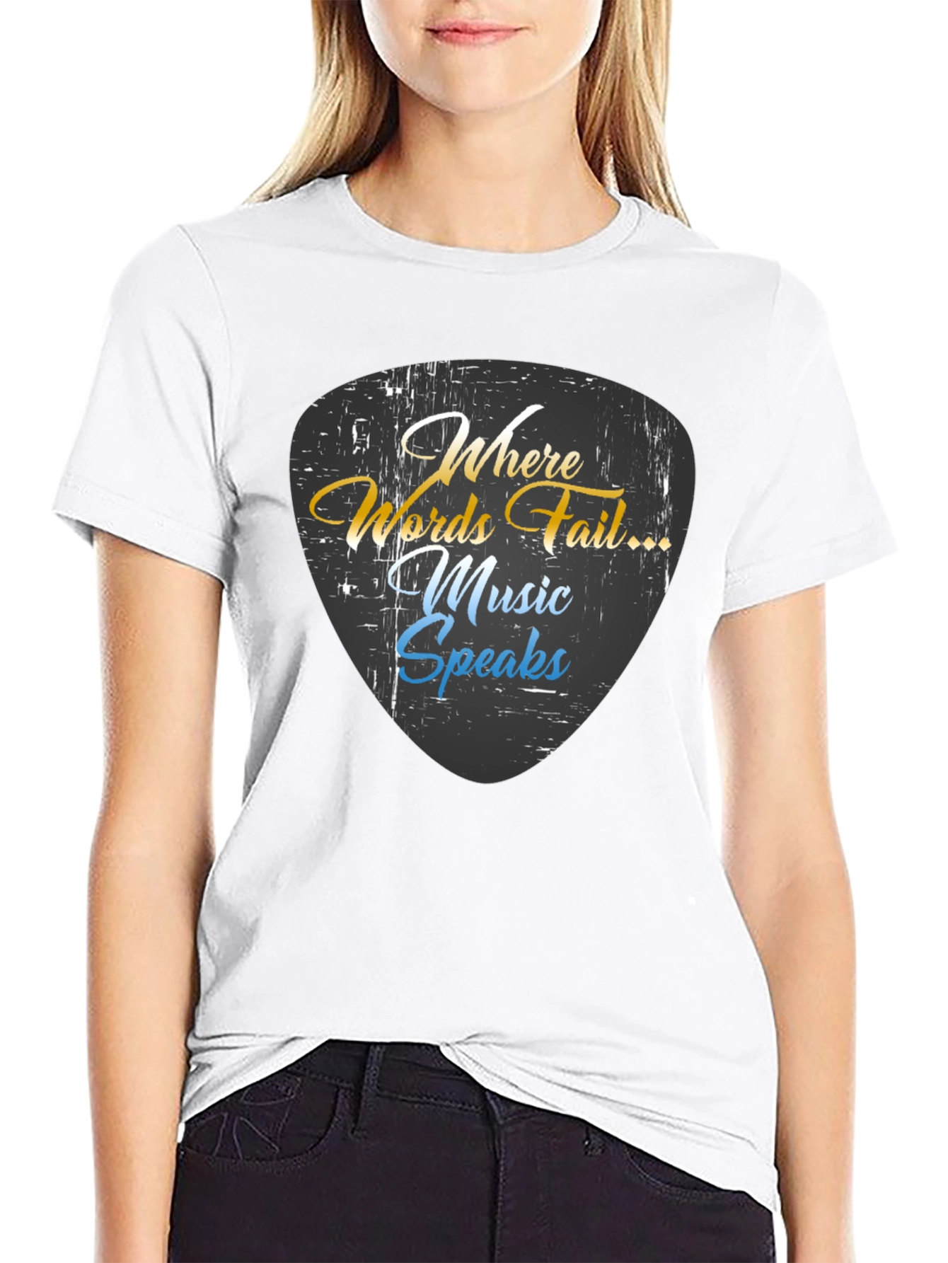 Music Speaks T-Shirt - Musician Tee