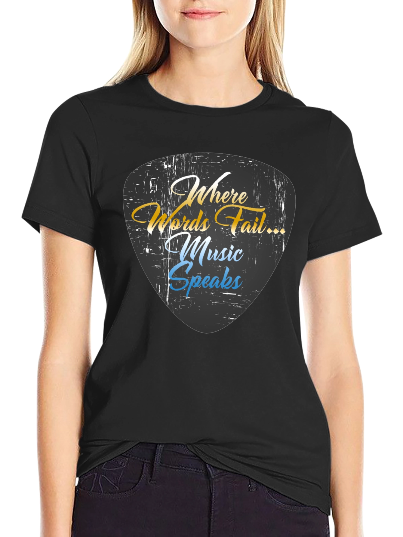 Music Speaks T-Shirt - Musician Tee
